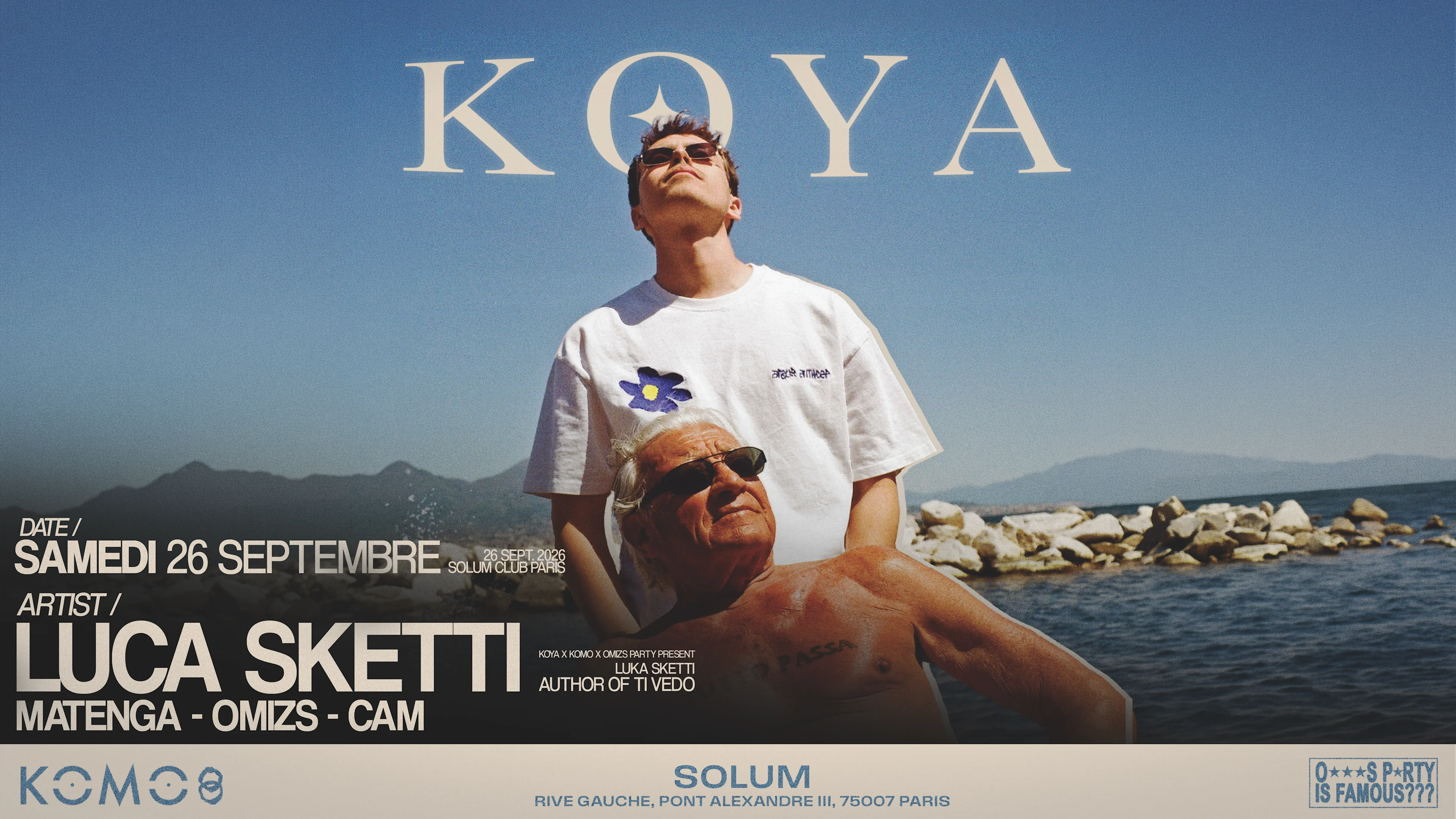 Koya Party At Solum + Omizs Cover