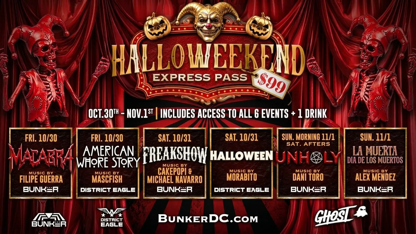 Halloweekend Vip Express Pass Cover