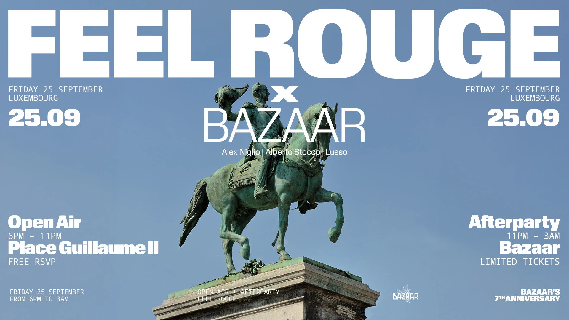 Fr X Bazaar // 25.09 // Open Air Cover