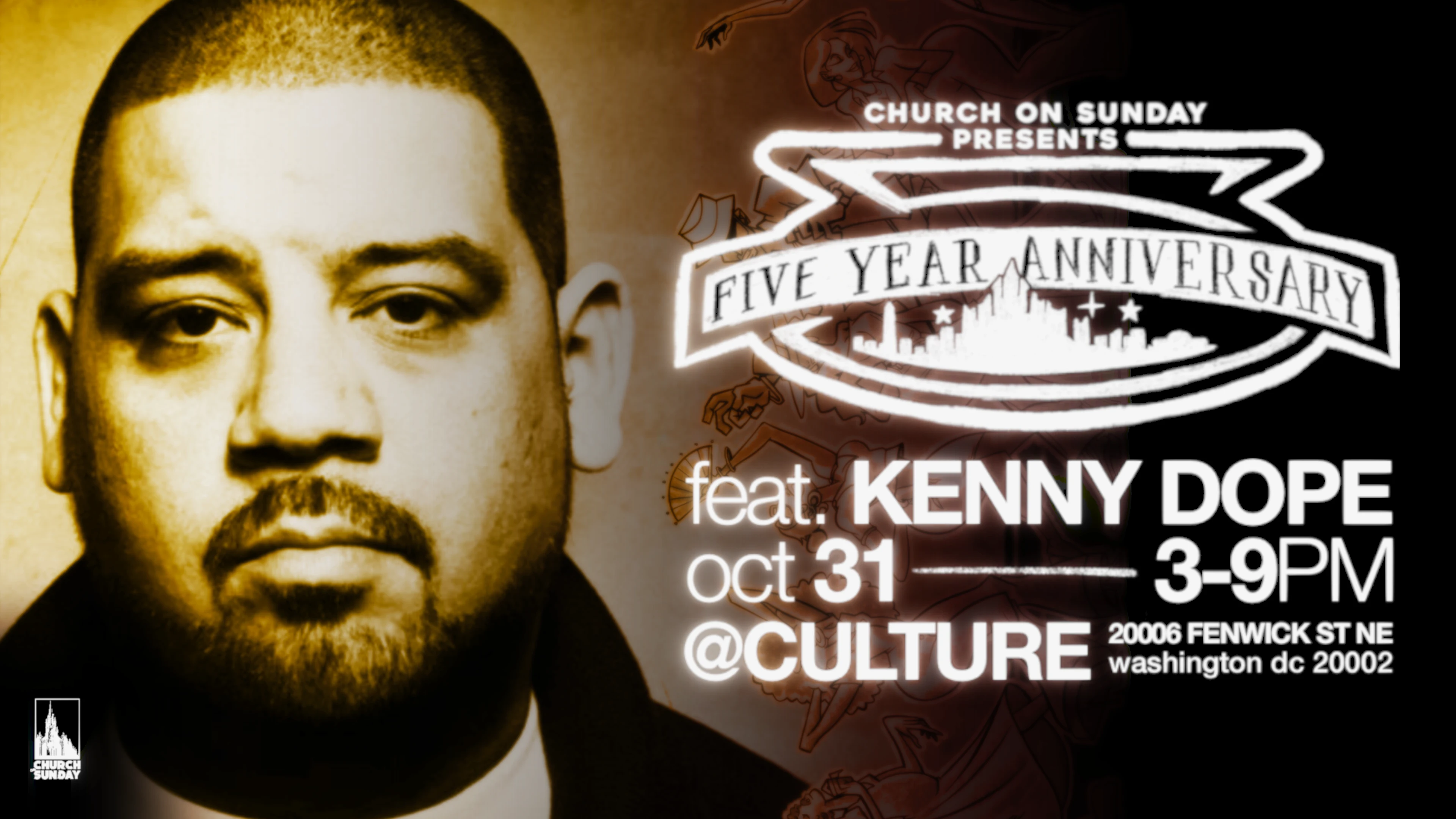 Church On Sunday: Kenny Dope (5yr Anniversary) Cover