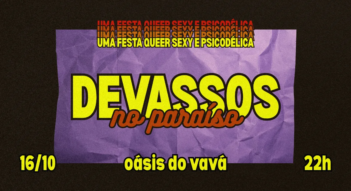 Devassos No Paraíso Cover