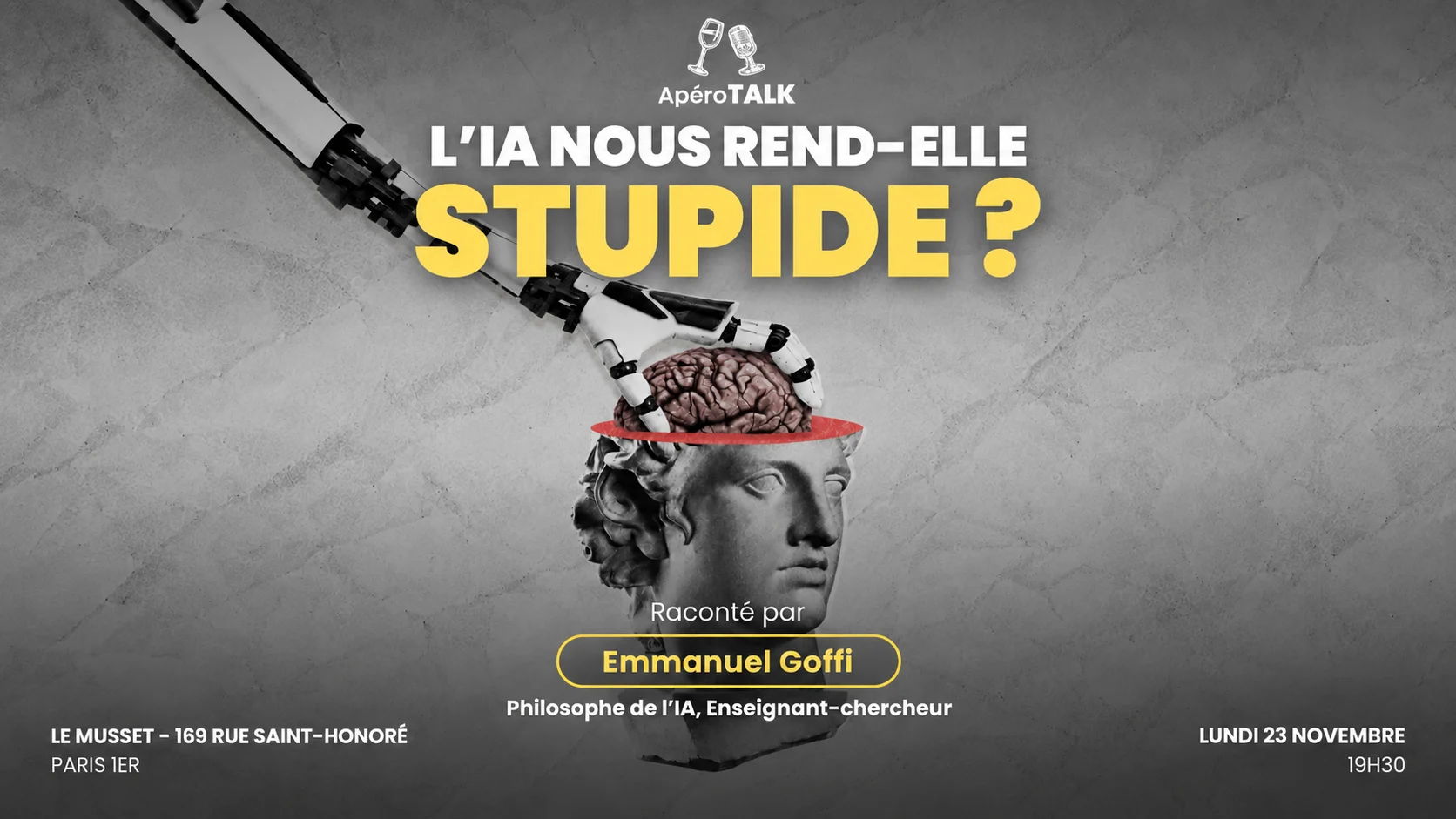 L'ia Nous Rend-Elle Stupide ? Cover
