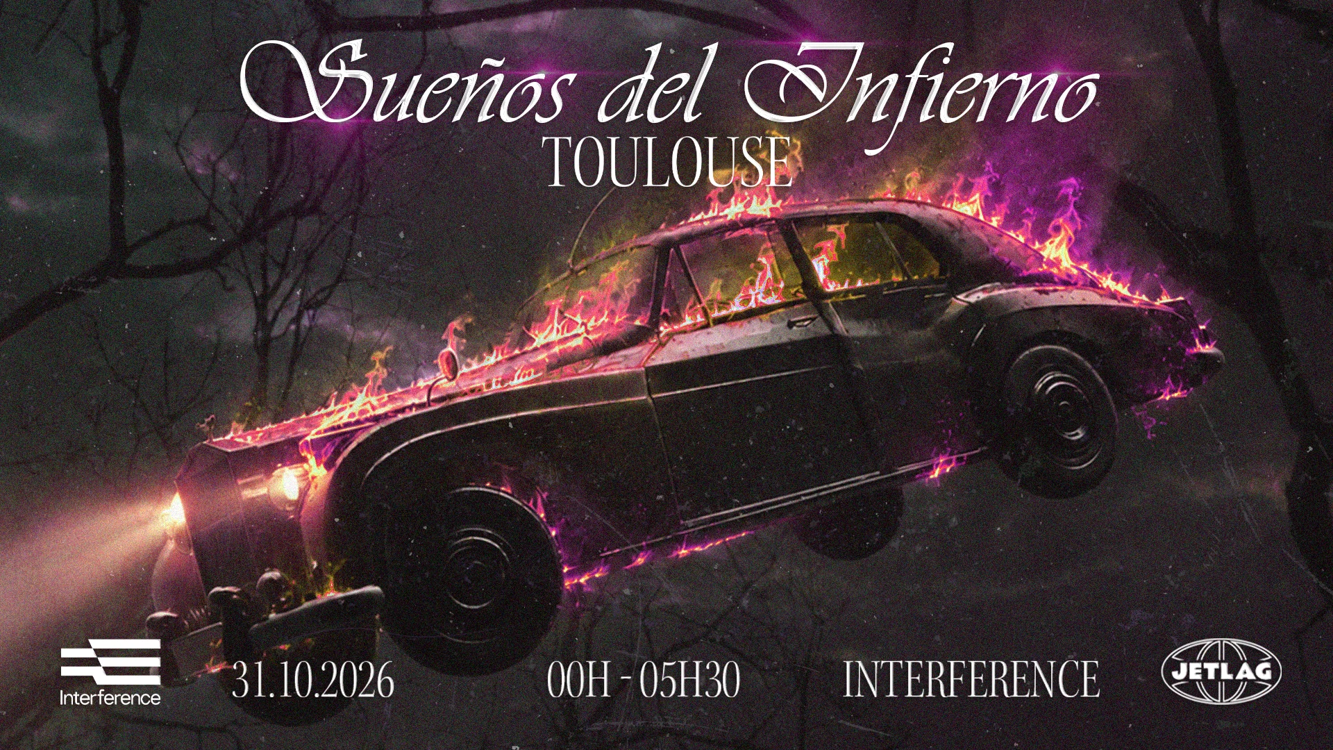 Jetlag Halloween : Sueños Del Infierno — Interference Cover