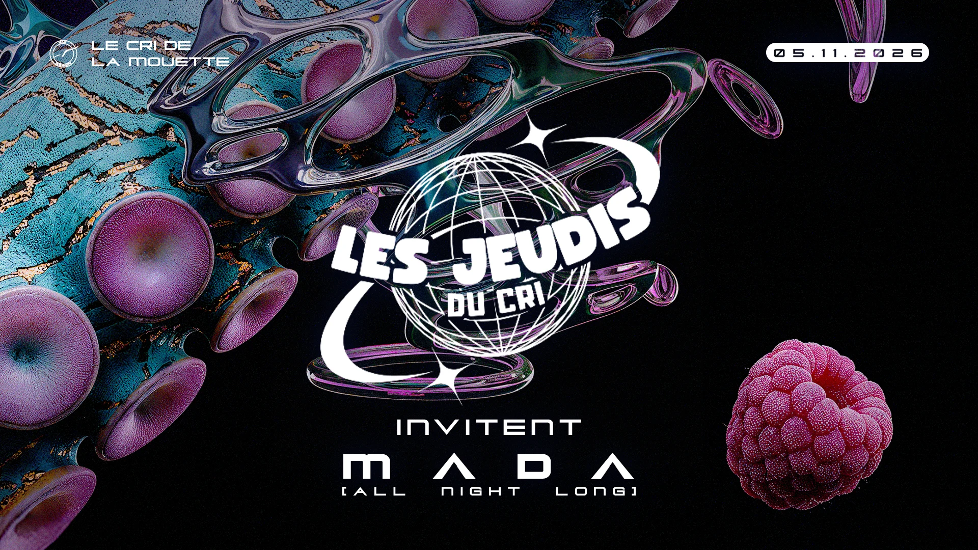 Les Jeudis Du Cri Inv. Mada All Night Long (Hard Bounce) Cover