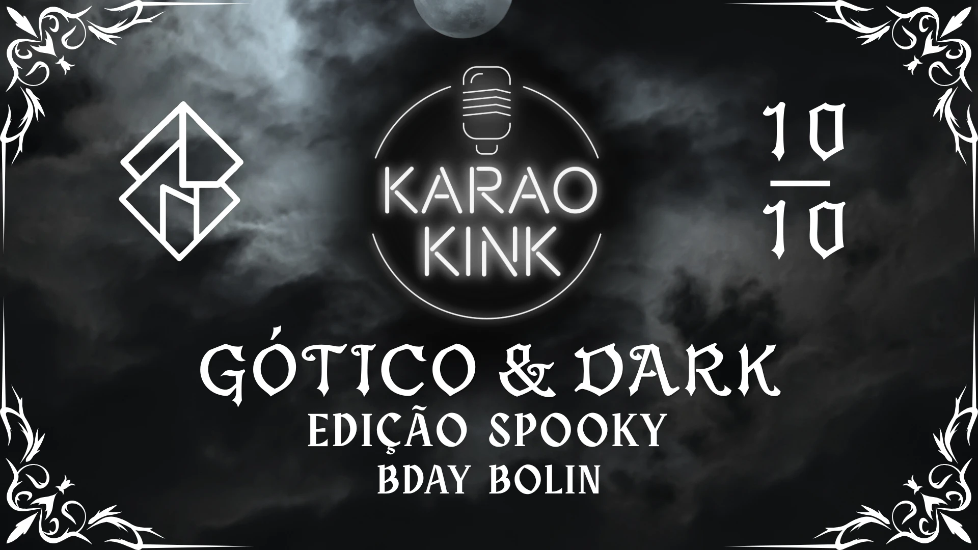 10/10 - Karaokink: Gótico & Dark - Edição Spooky Cover