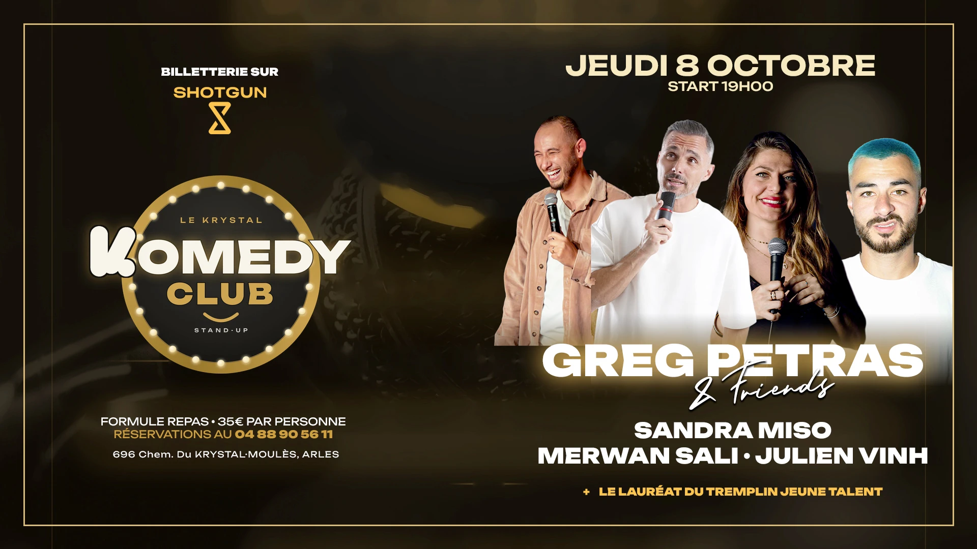 Krystal Komedy Club #1 - Greg Petras & Friends Cover