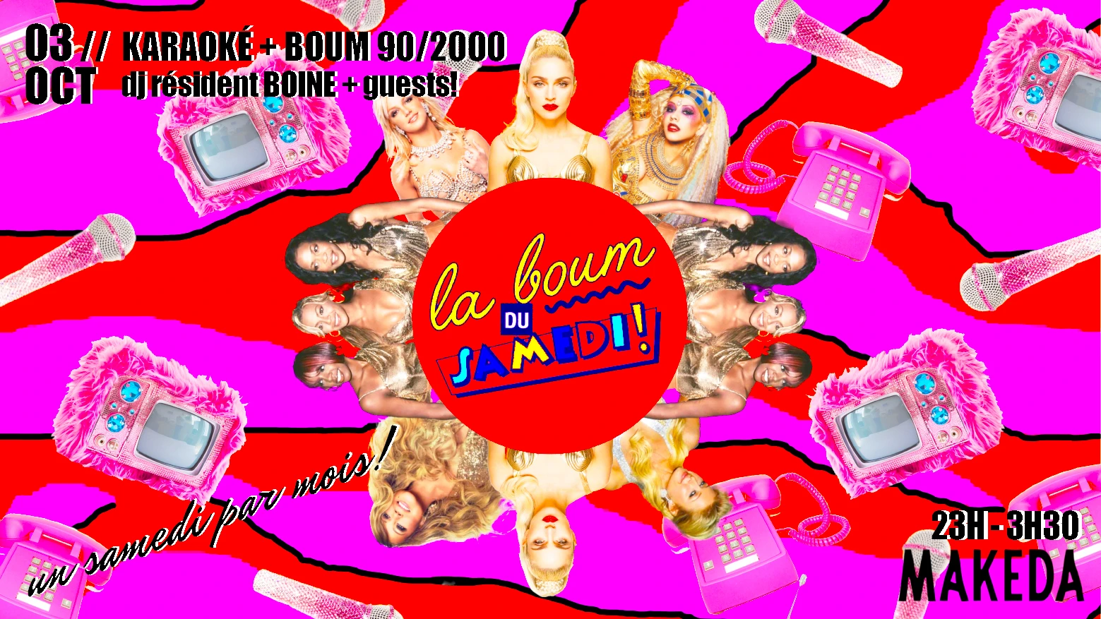 La Boum Du Samedi (Octobre) Cover