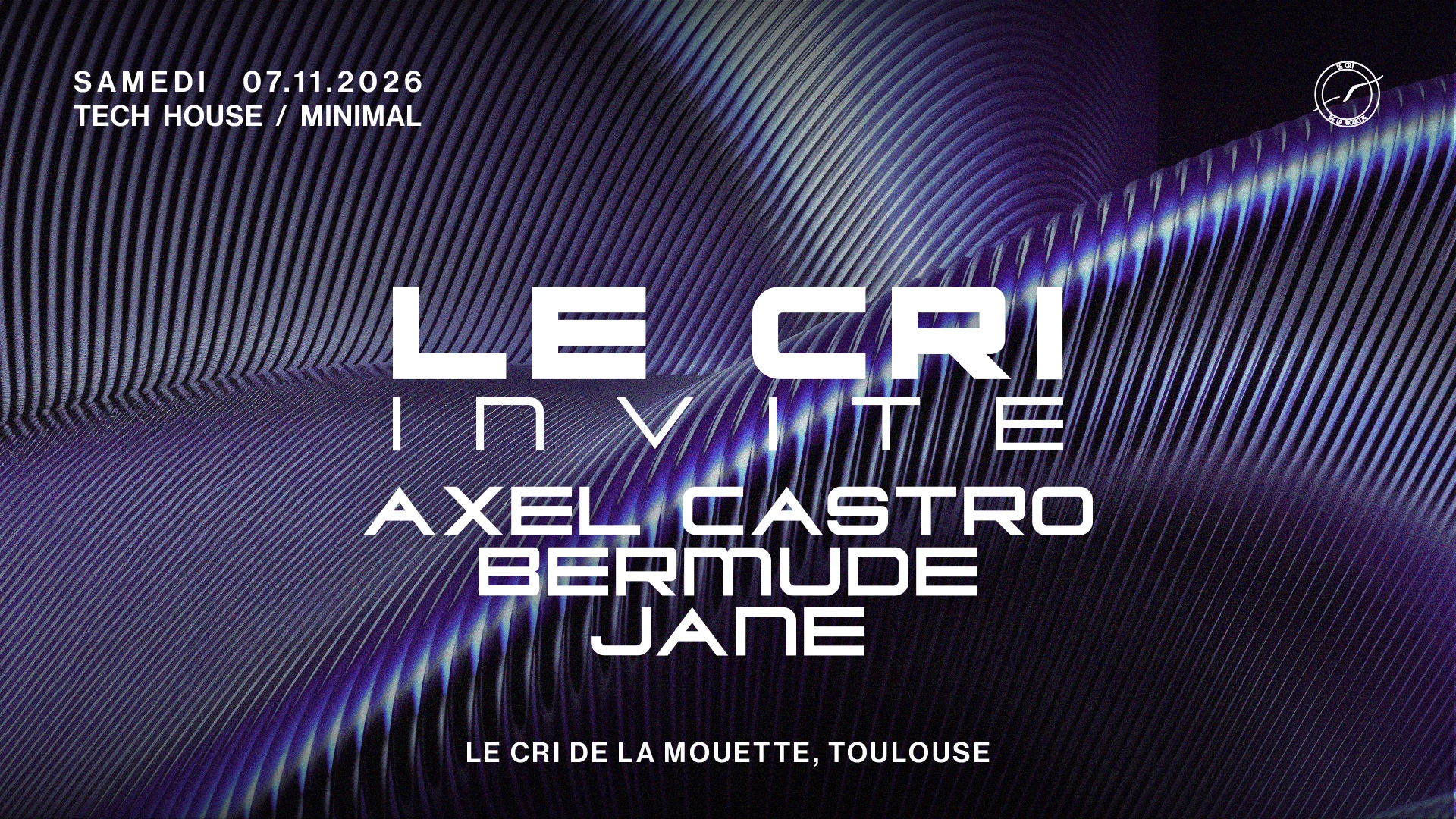 Le Cri Inv. Axel Castro, Bermude & Jane (Techno, Tech House) Cover