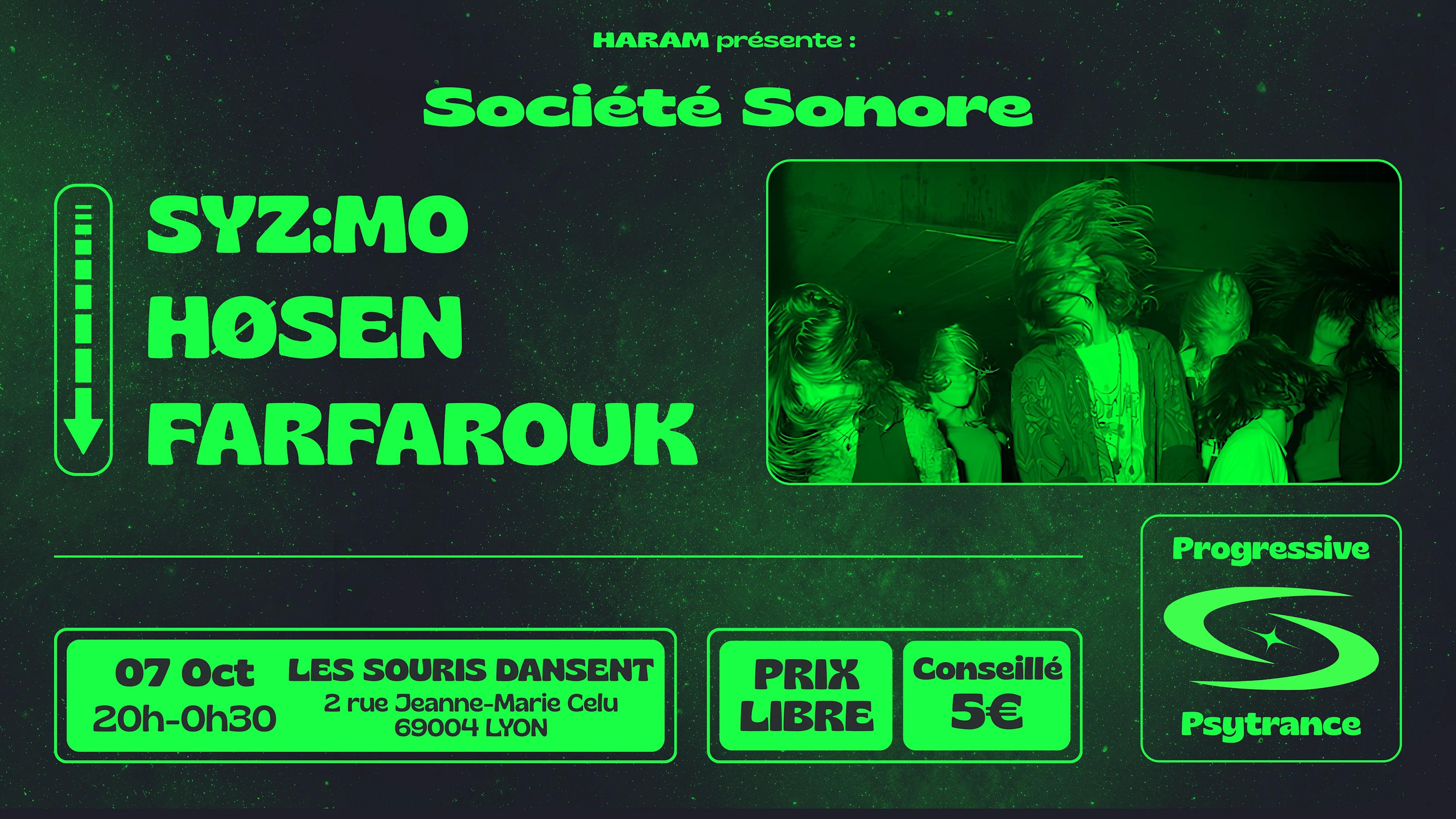 Société Sonore #2 : Farfarouk, Høsen, Syz:Mo Cover