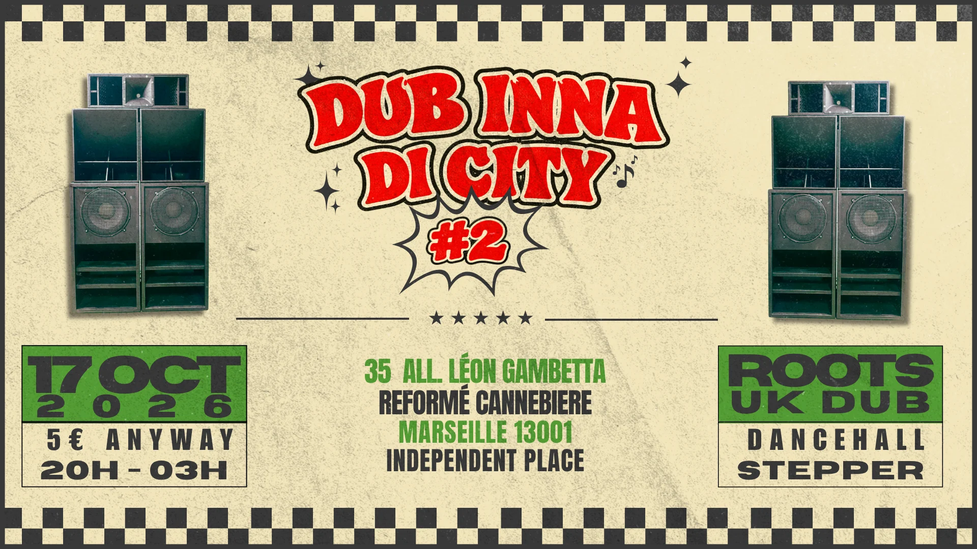 ★★ Dub Inna DI City #2 ★★ Cover