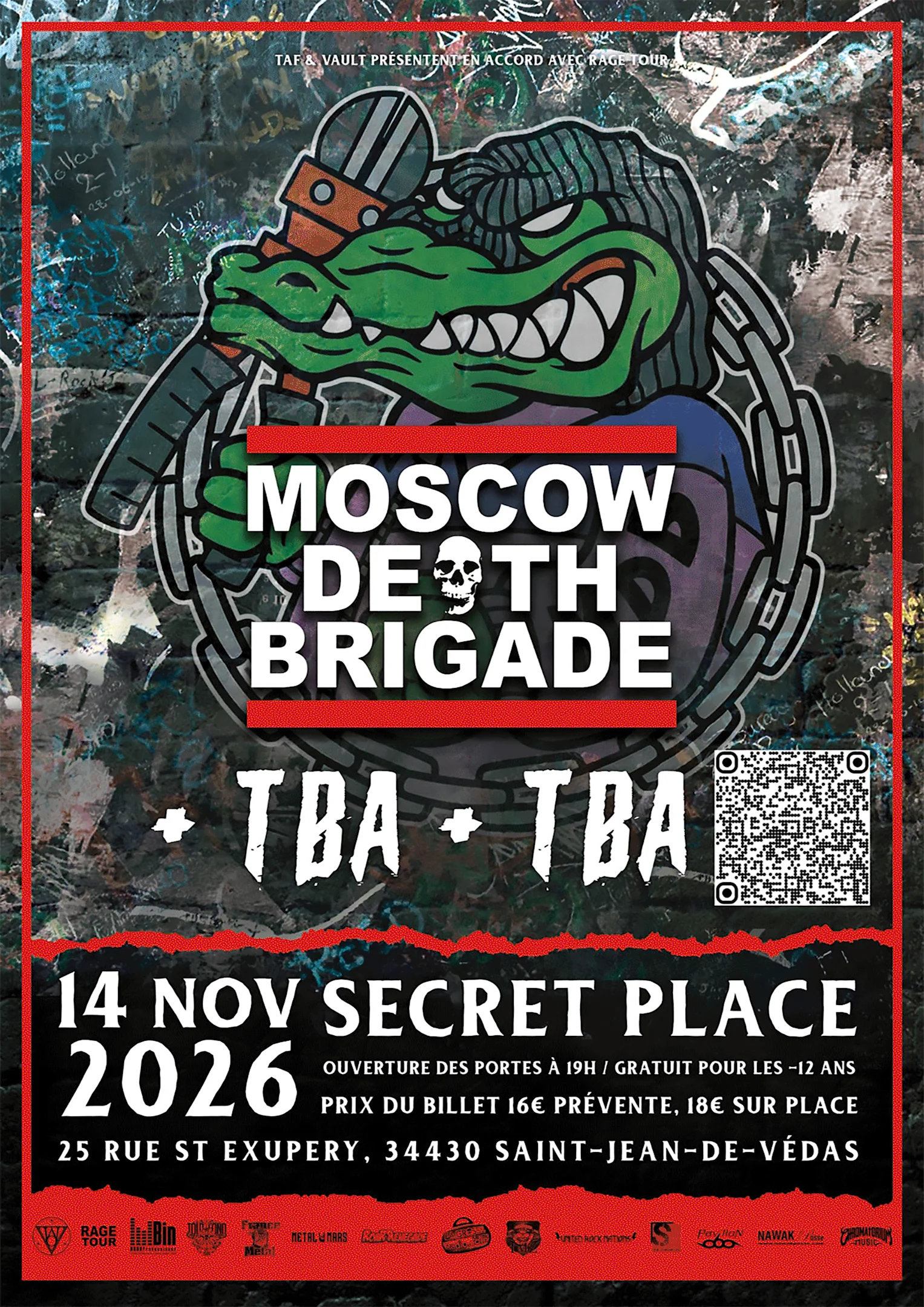 Vault Of Metal & La Taf Presentent : Moscow Death Brigade Cover