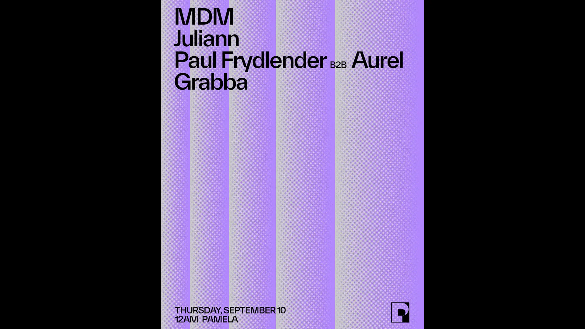 Mdm - Juliann, Paul Frydlender B2b Aurel, Grabba Cover