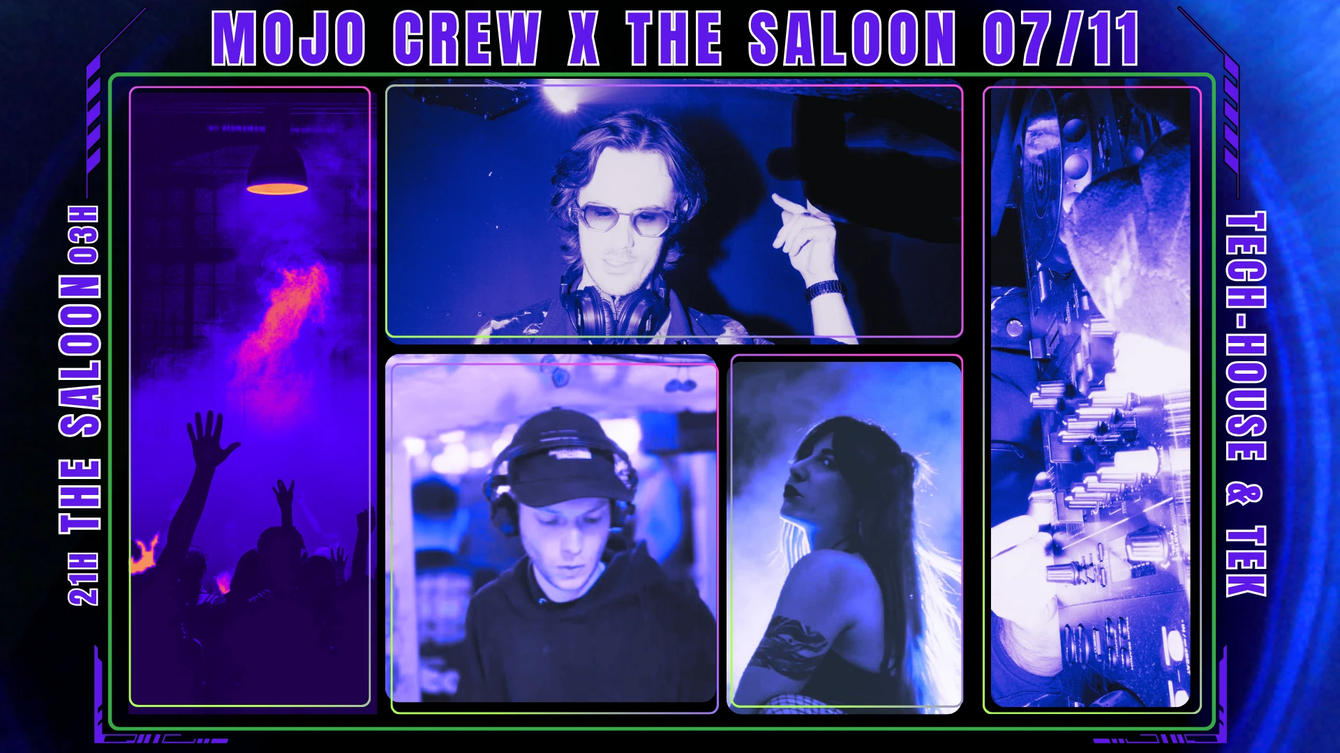 Mojo Crew X The Saloon 2 Cover
