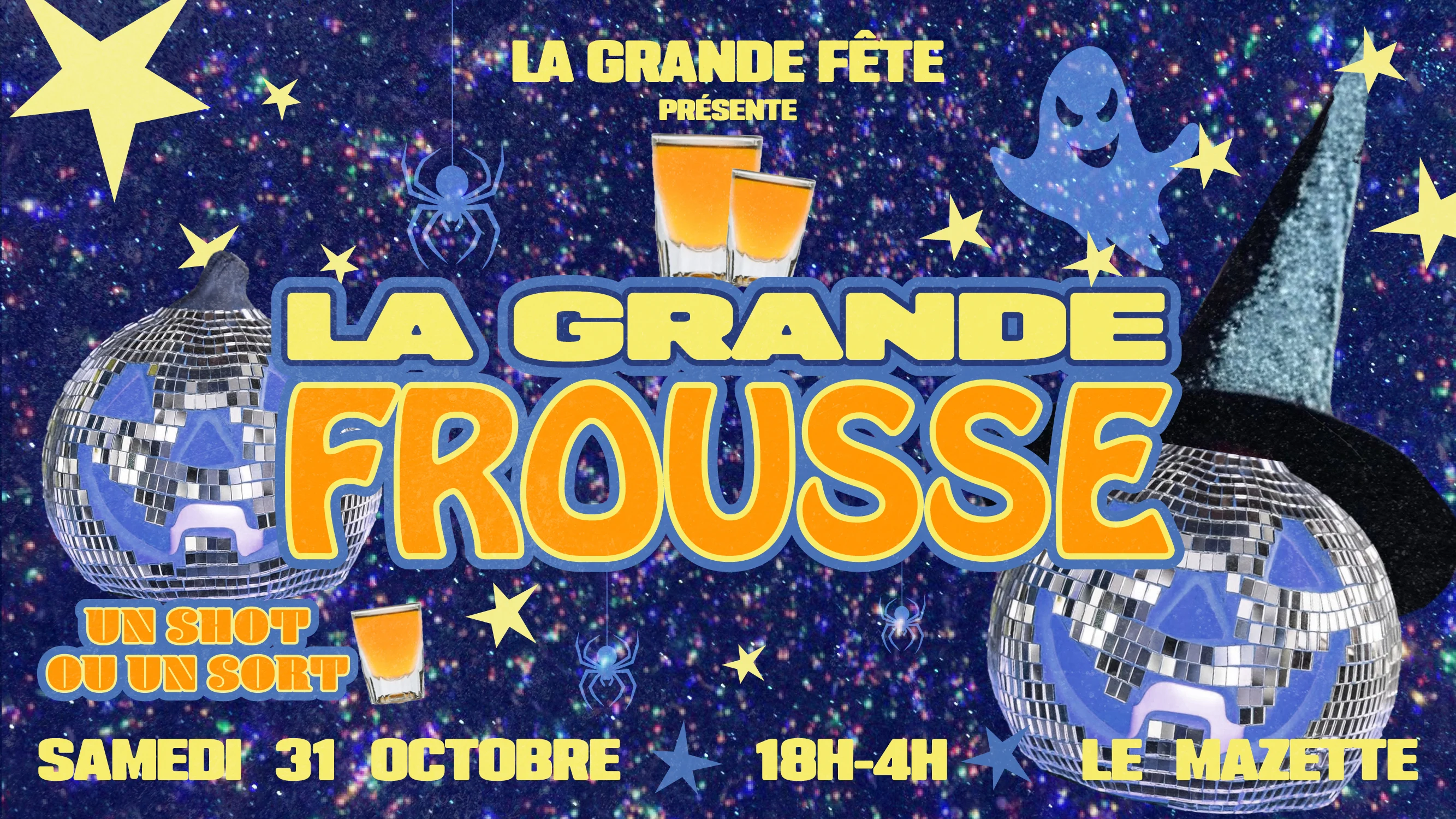 La Grande Frousse : Halloween Au Mazette ! Cover