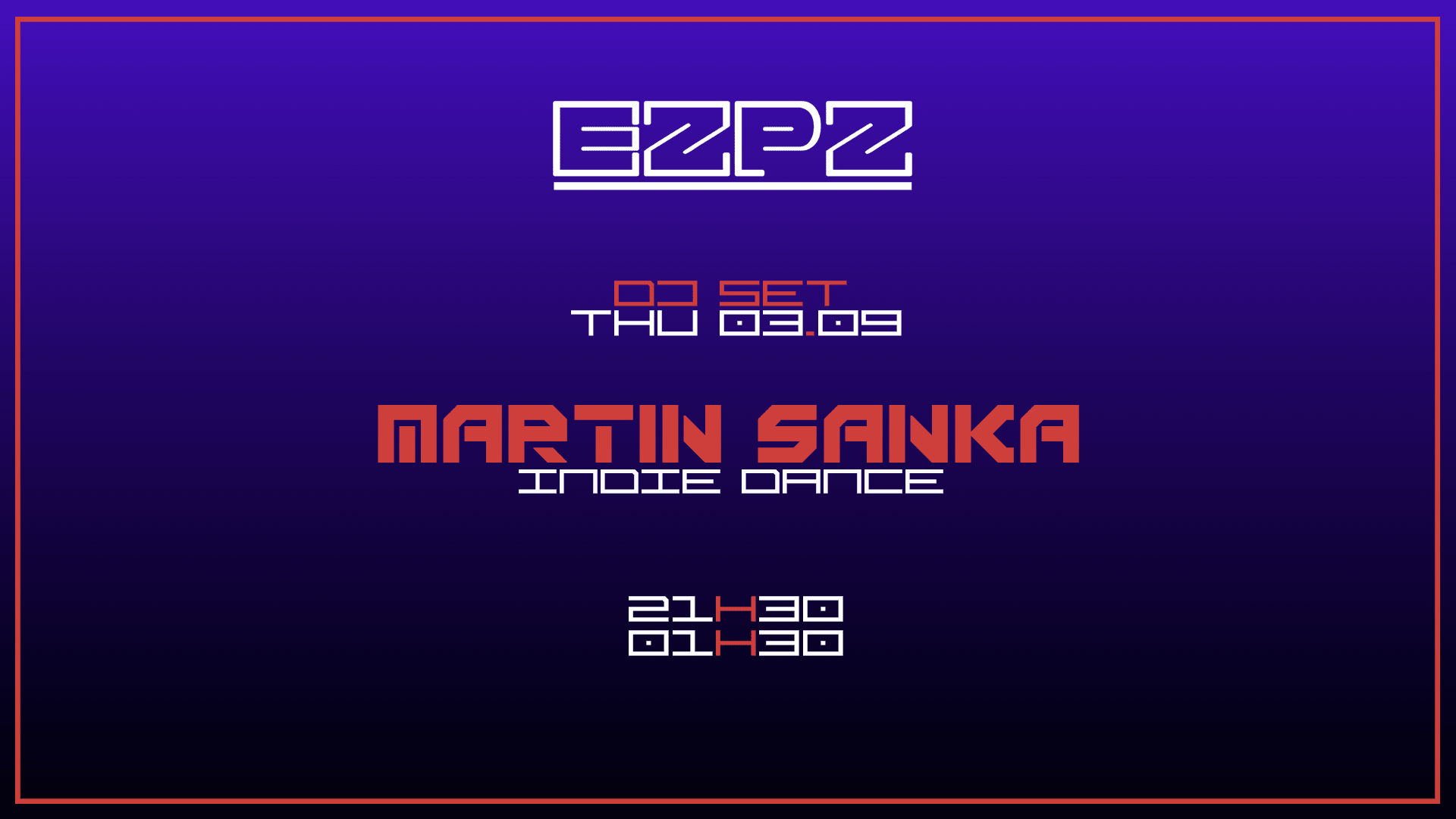 Martin Sanka @ Ezpz Cover