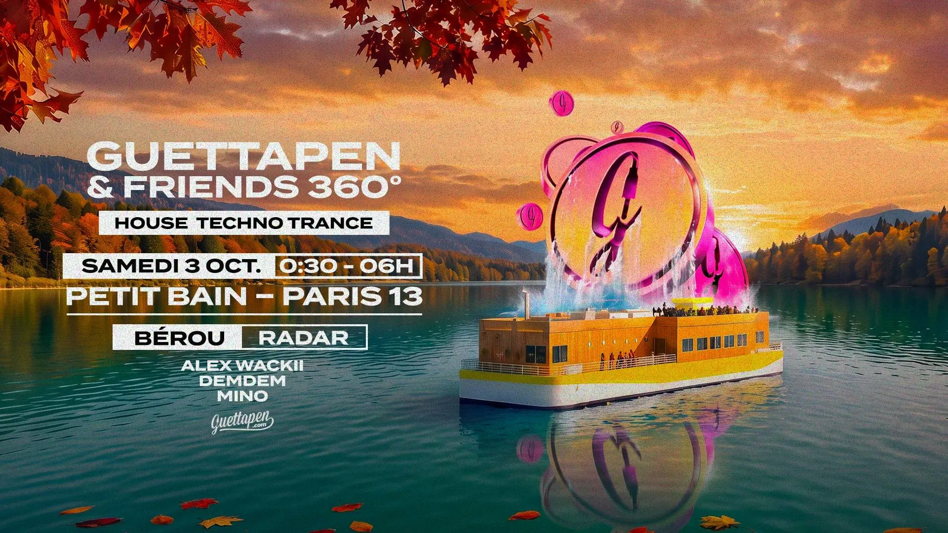 Guettapen & Friends 360° Cover