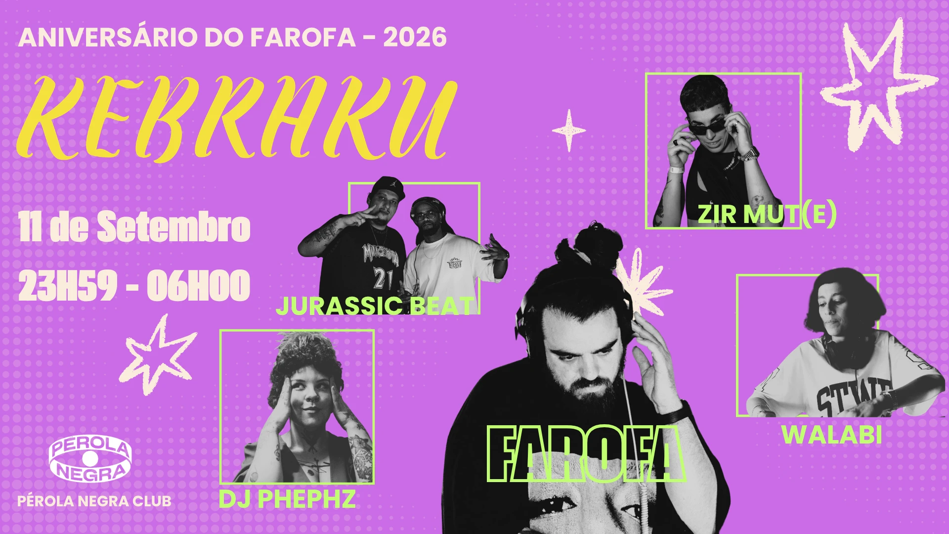 Kebraku: Aniversário Do Farofa Cover