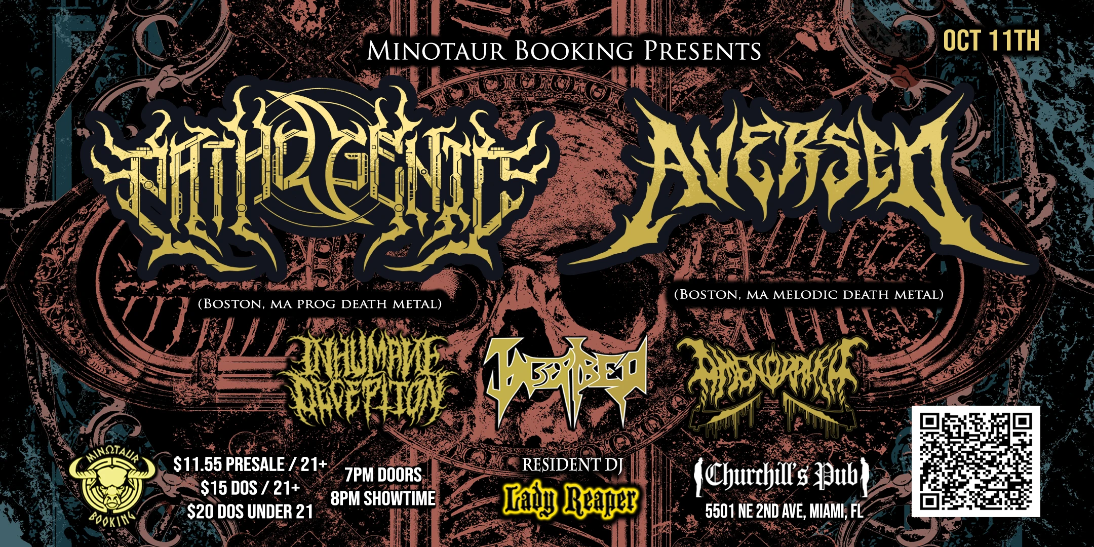 Minotaur Booking Presents Aversed(Ma),Pathogenic(Ma) & More Cover