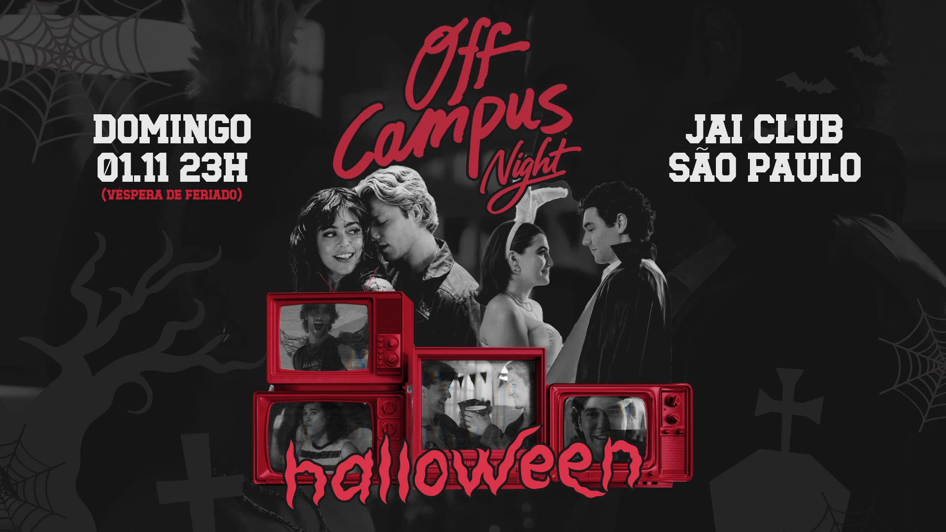 Off Campus Night Halloween Em São Paulo Cover