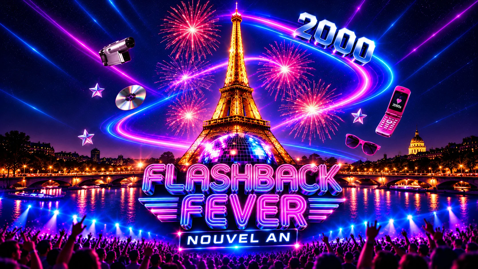 Flashback Fever : Nouvel An Des Années 2000 Cover