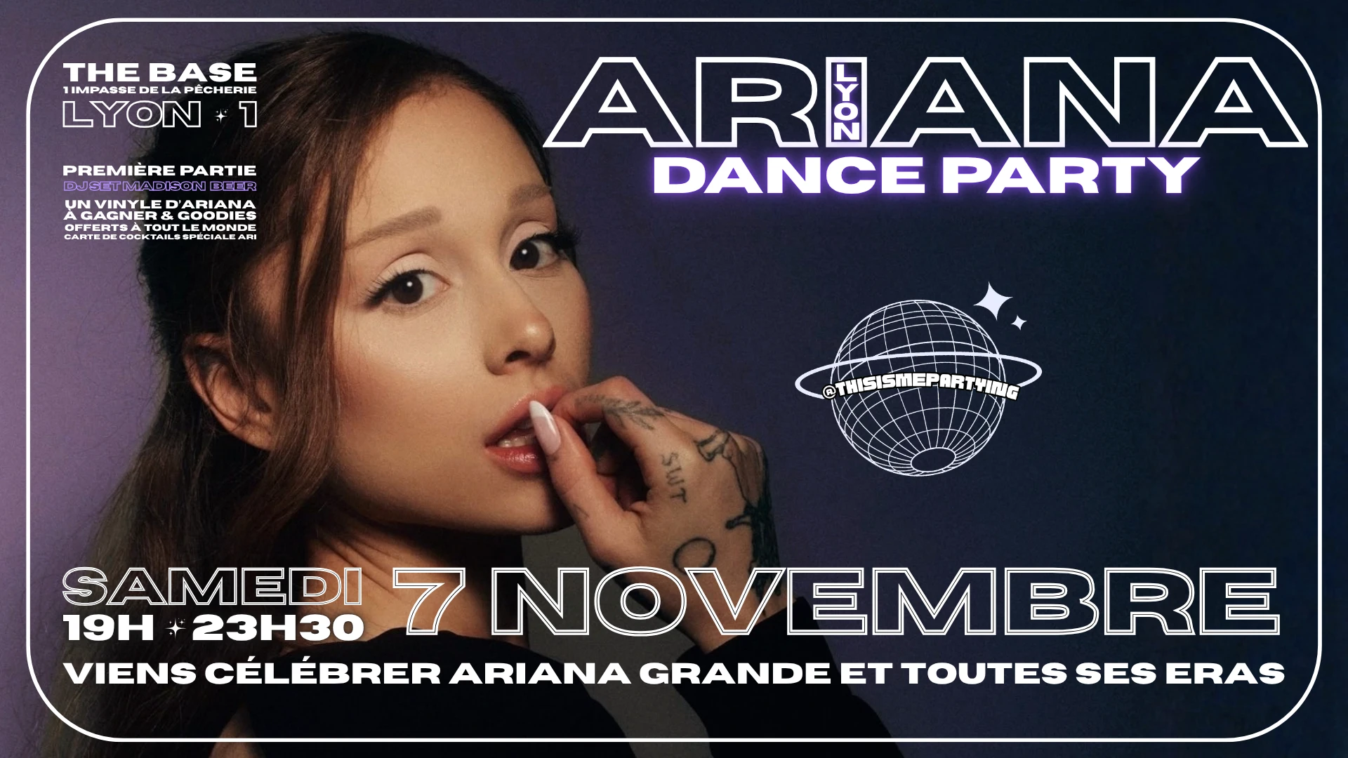 Ariana Dance Party Lyon Cover