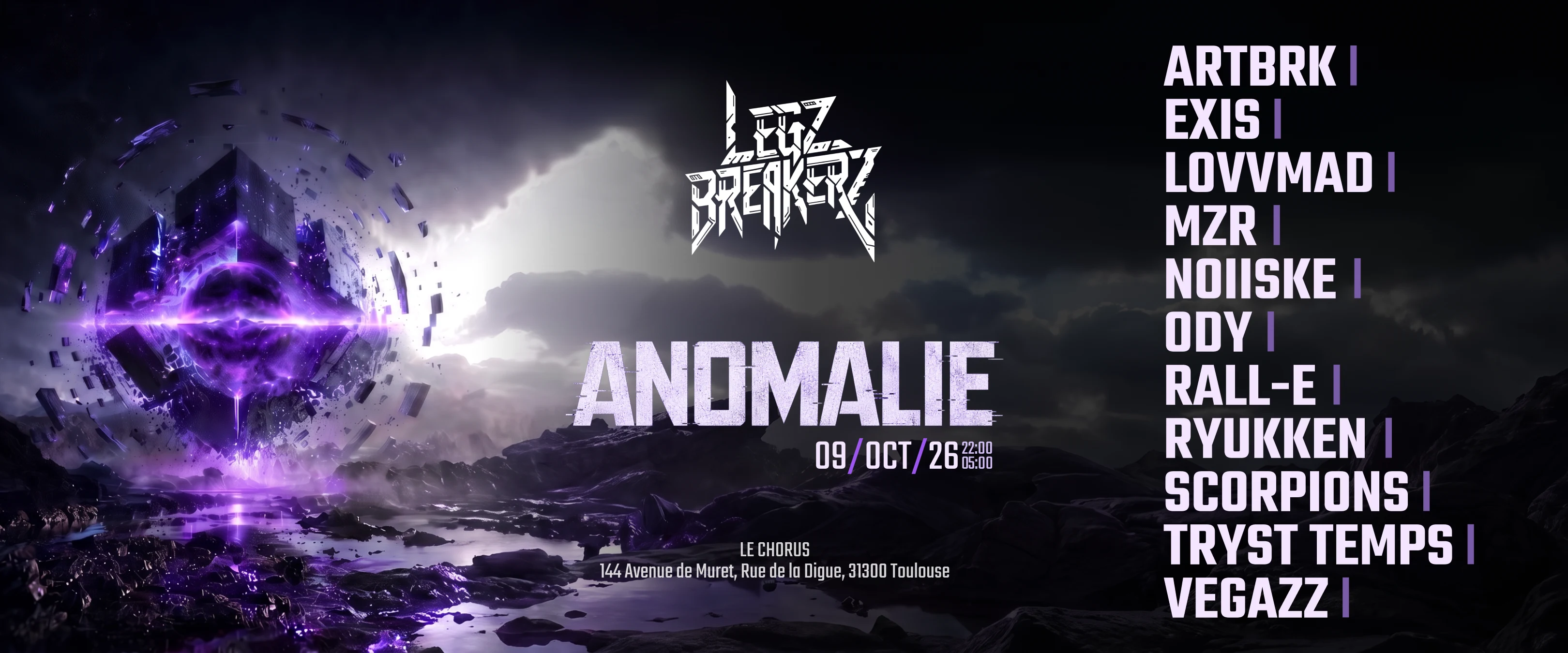 Legz Breakerz : Anomalie Cover