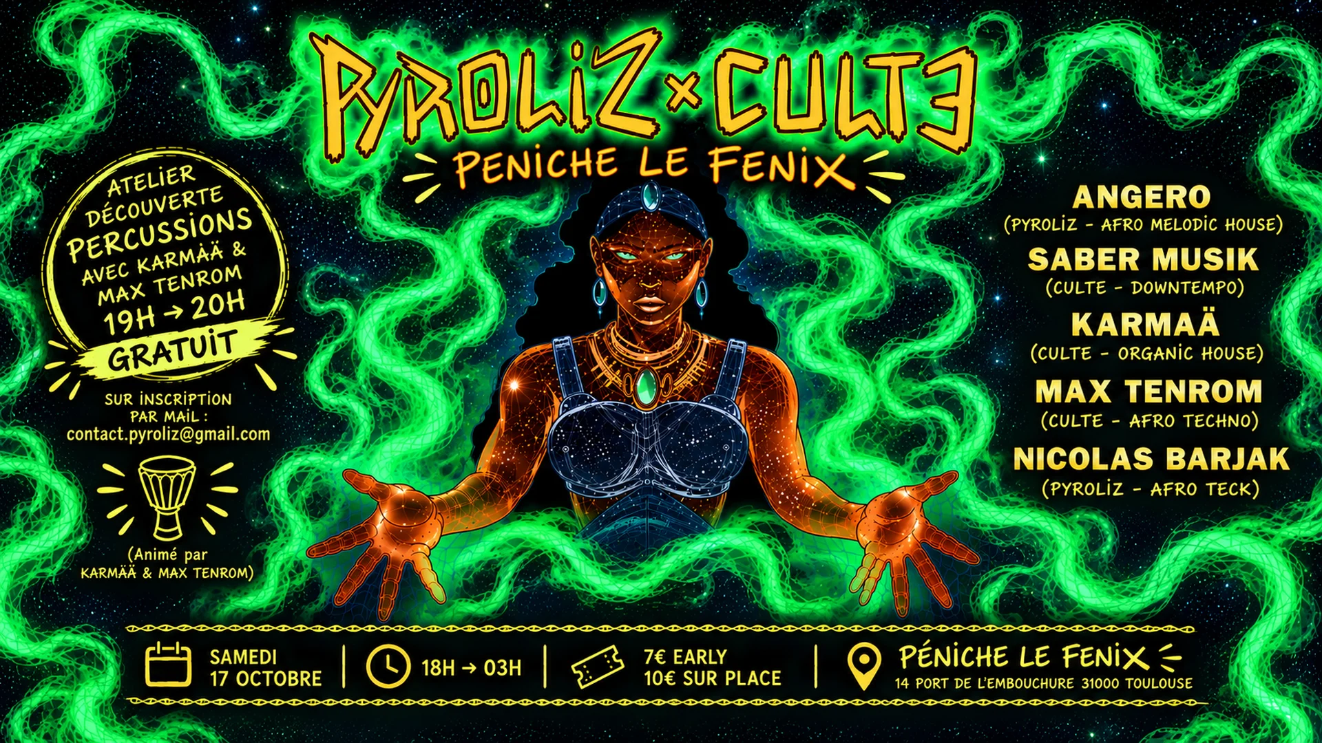 Pyroliz X Culte - Peniche Le Fenix Cover