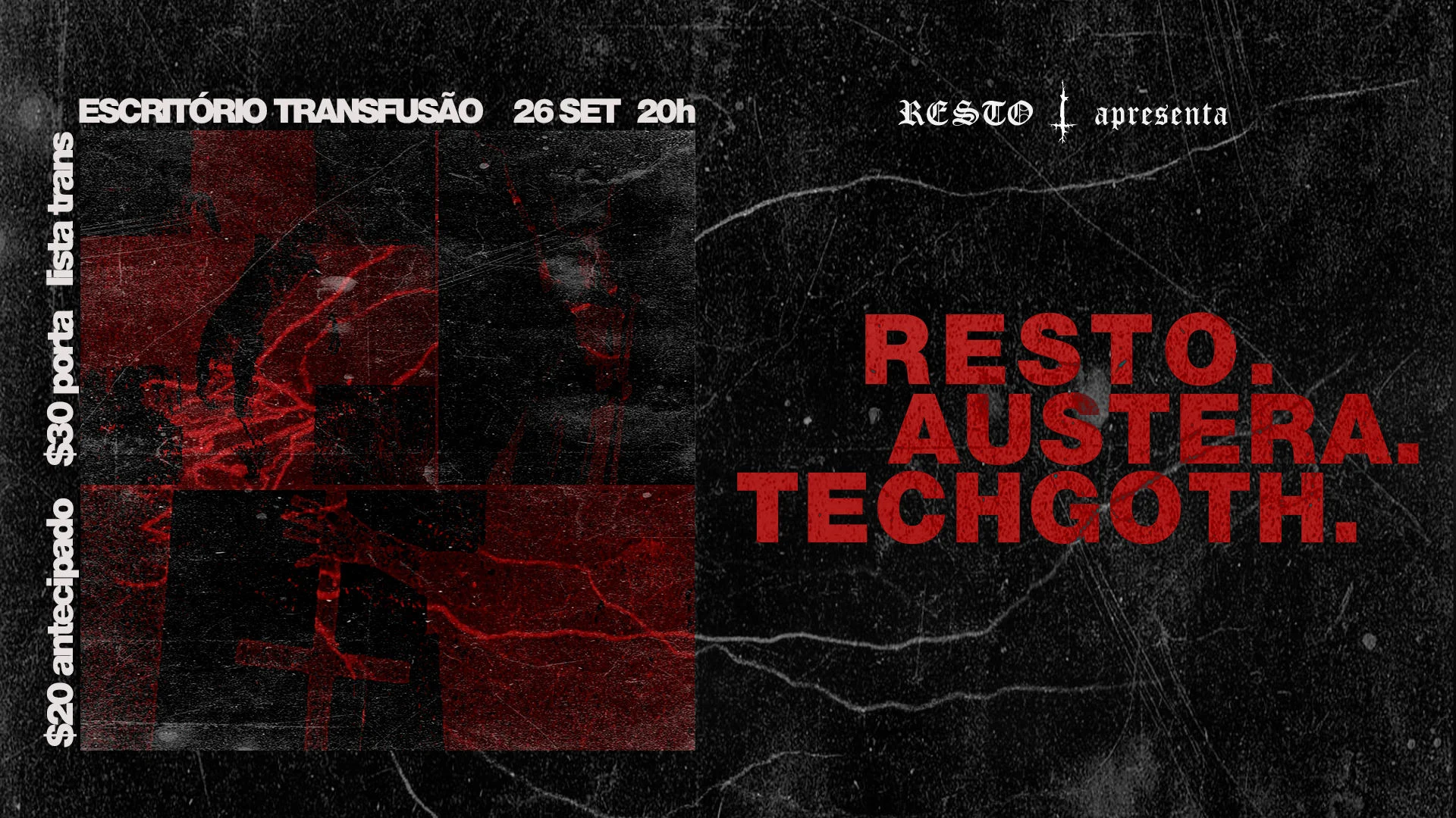 Resto • Austera • Techgoth No Escritório Cover