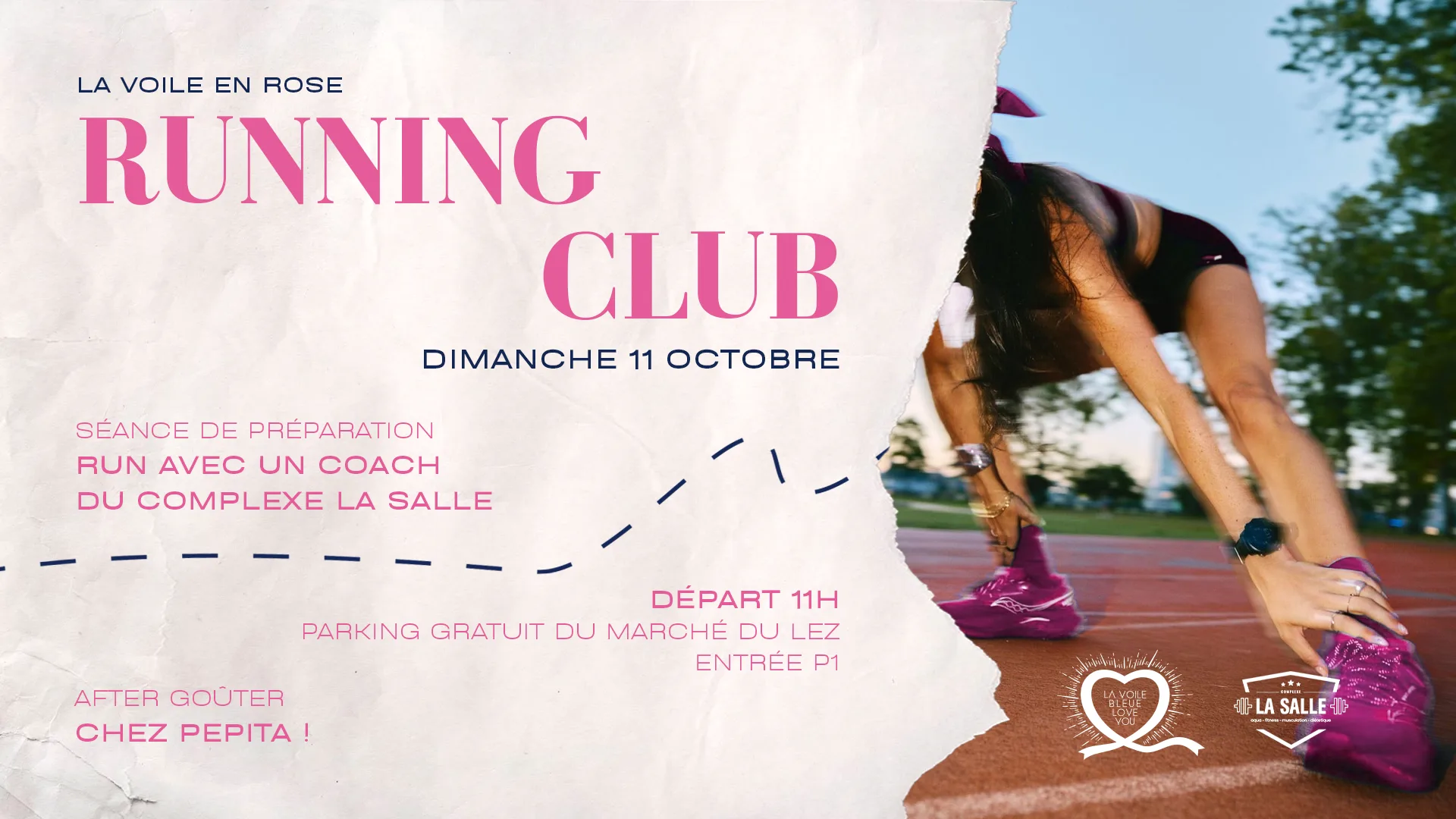 La Voile En Rose — Running Club 3 Cover