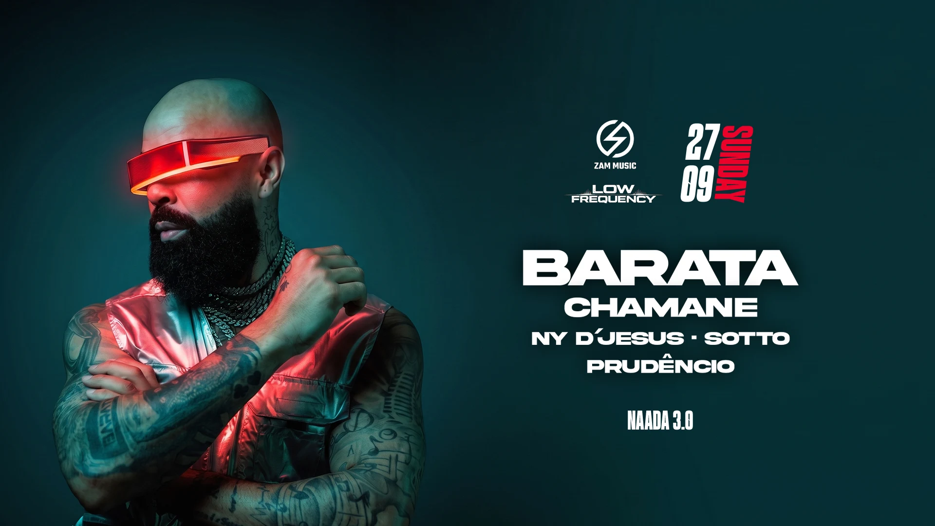 Afternoon - Barata & Chamane - 27.09.2026 Cover