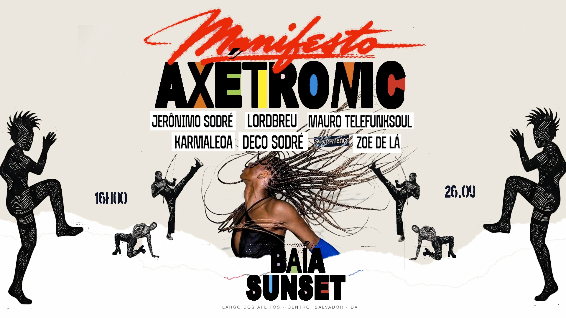 Manifesto Axétronic - 26/Set @ Baía Sunset Cover