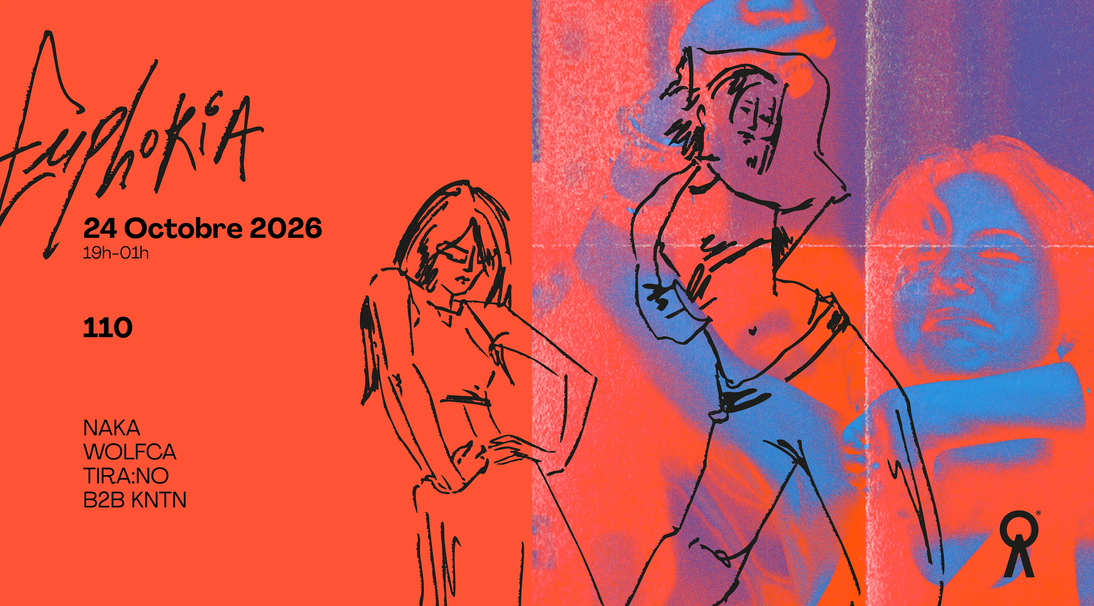 Euphoria #6 - Takeover At 110 W/ Naka, Wolfca Tira:No & Kntn Cover
