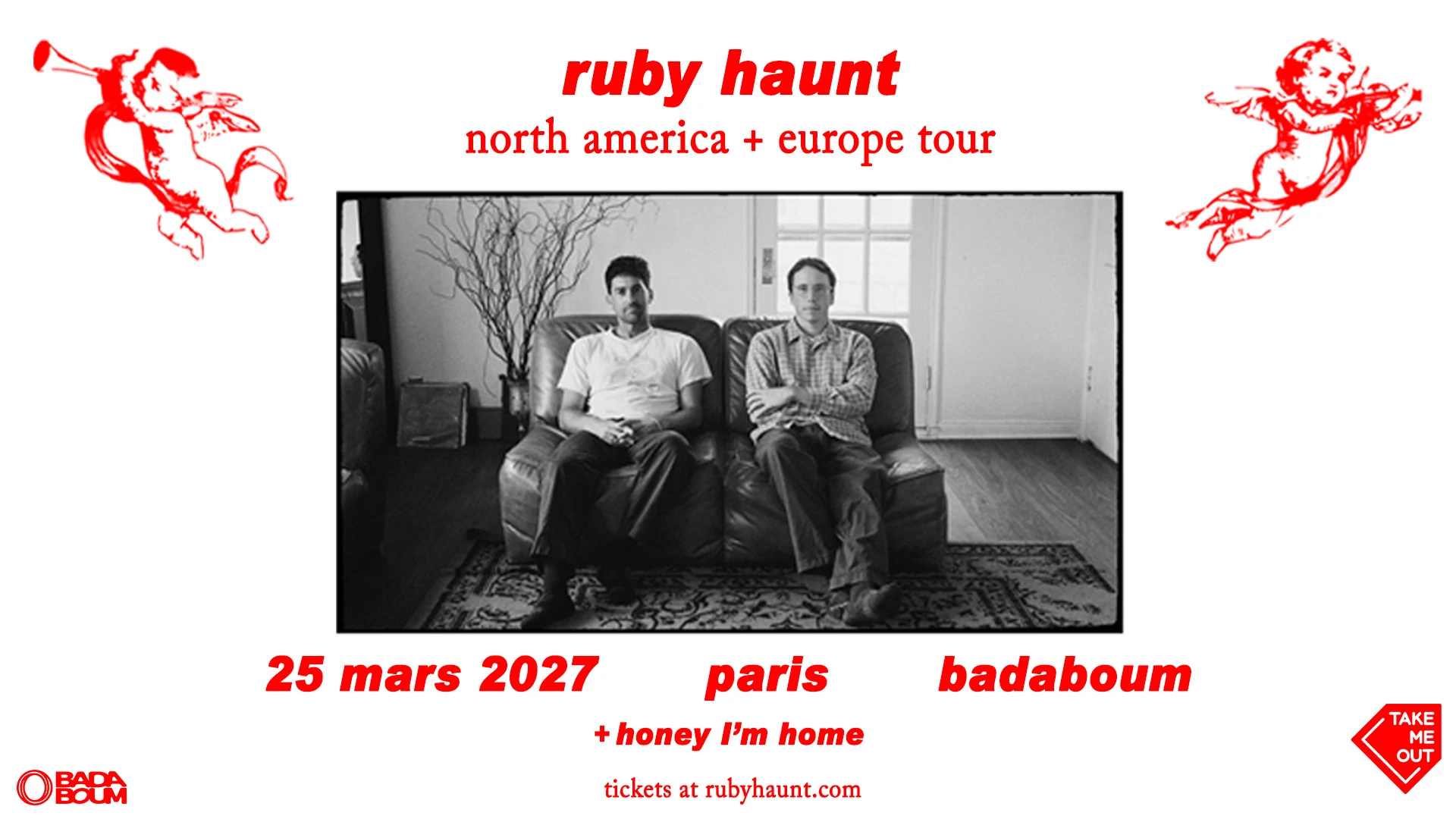 Ruby Haunt + Honey I'm Home Cover