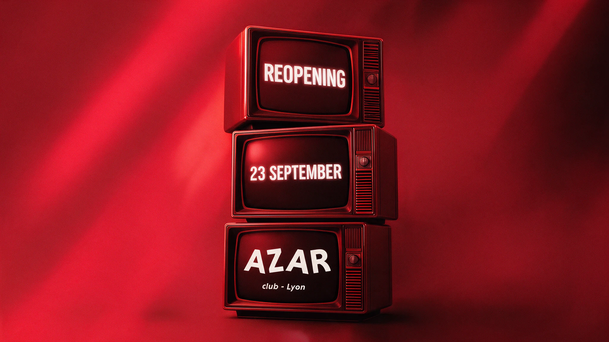 Réopening - Mercredi 23 Septembre - Azar Club Cover