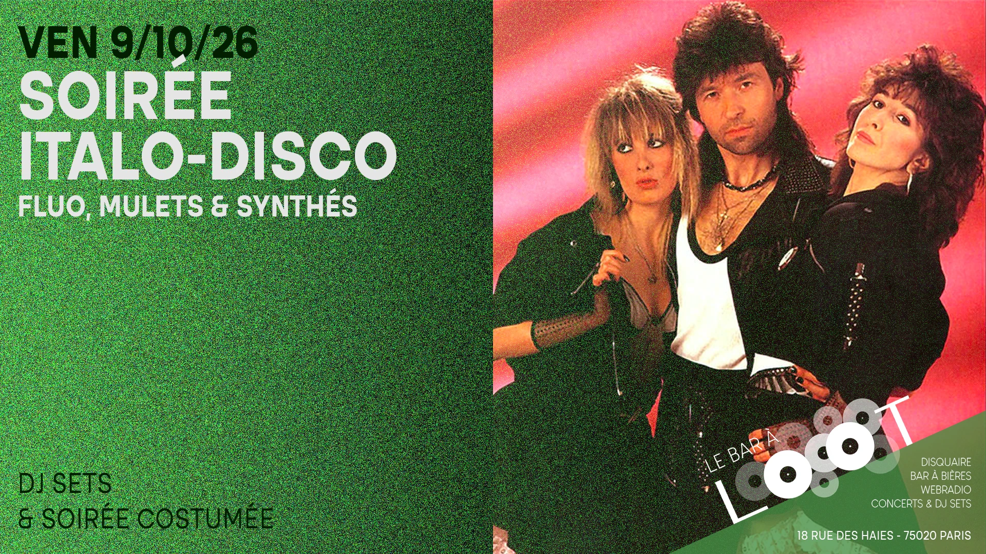 Soirée Italo-Disco Cover
