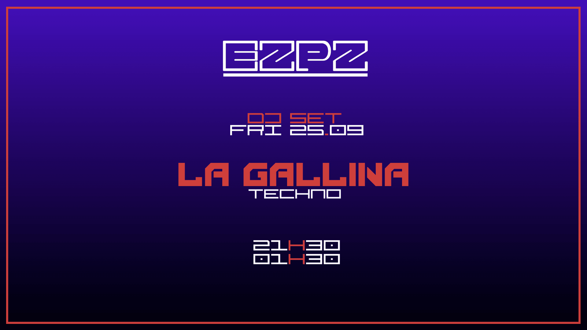 La Gallina @ Ezpz Cover