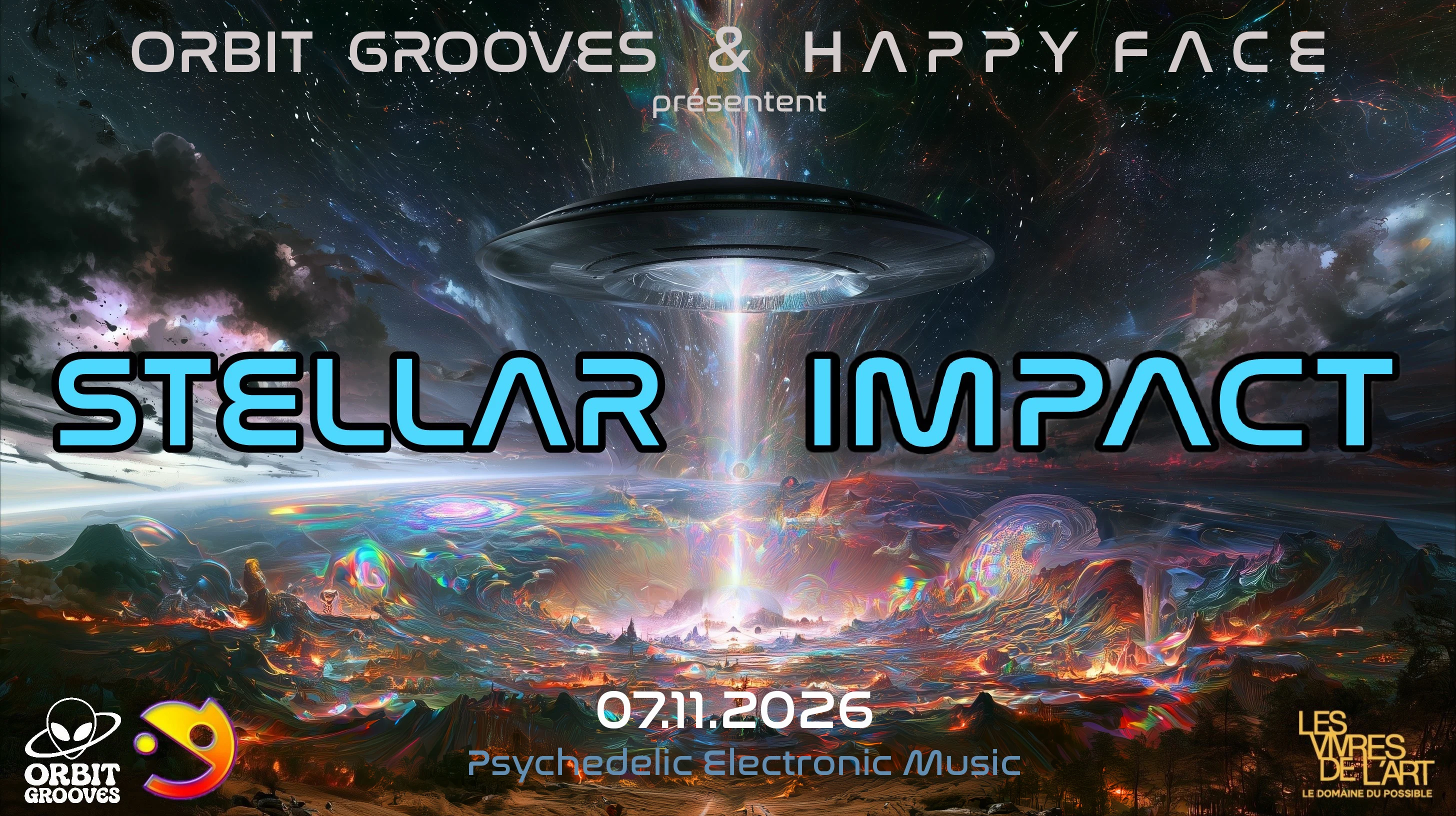 Stellar Impact II // Psychedelic Electronic Music Cover