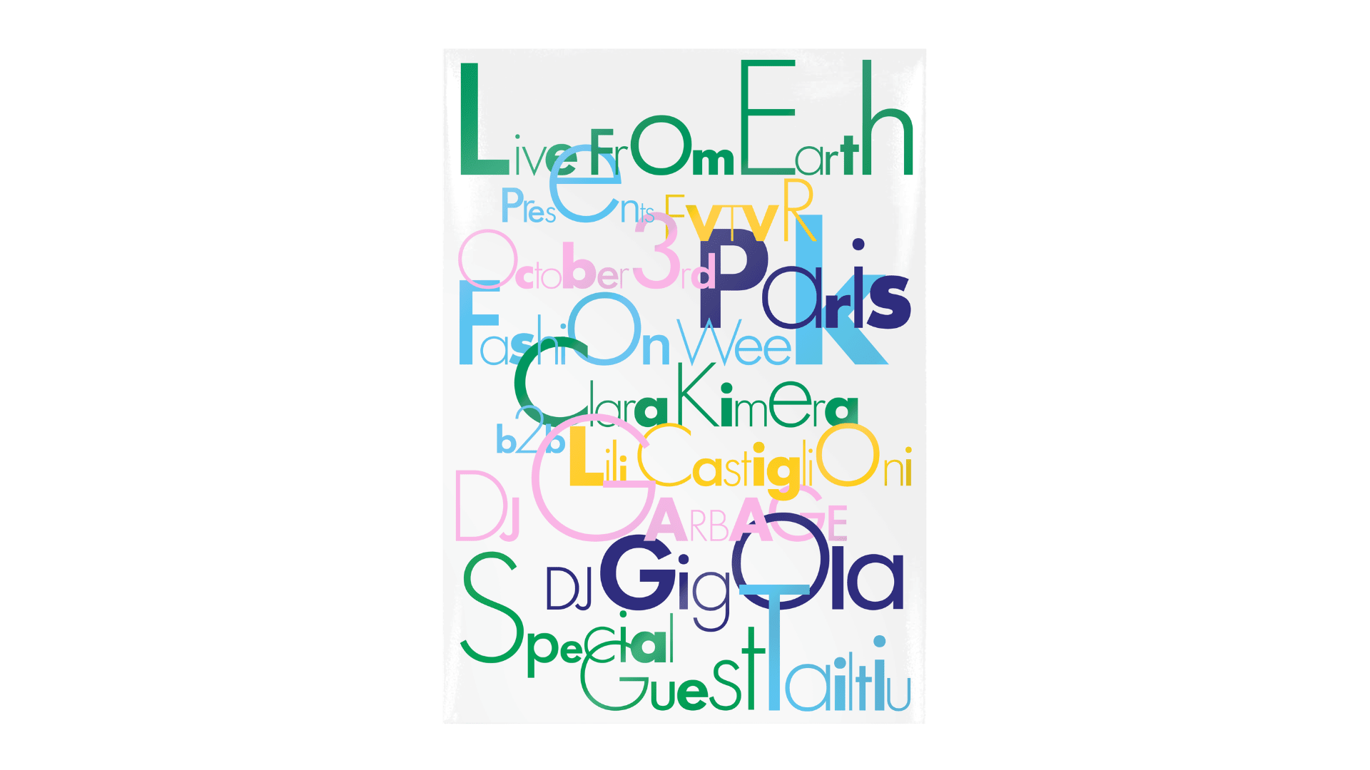 Live From Earth Label Night: Dj Gigola, Clara Kimera + Guest Cover