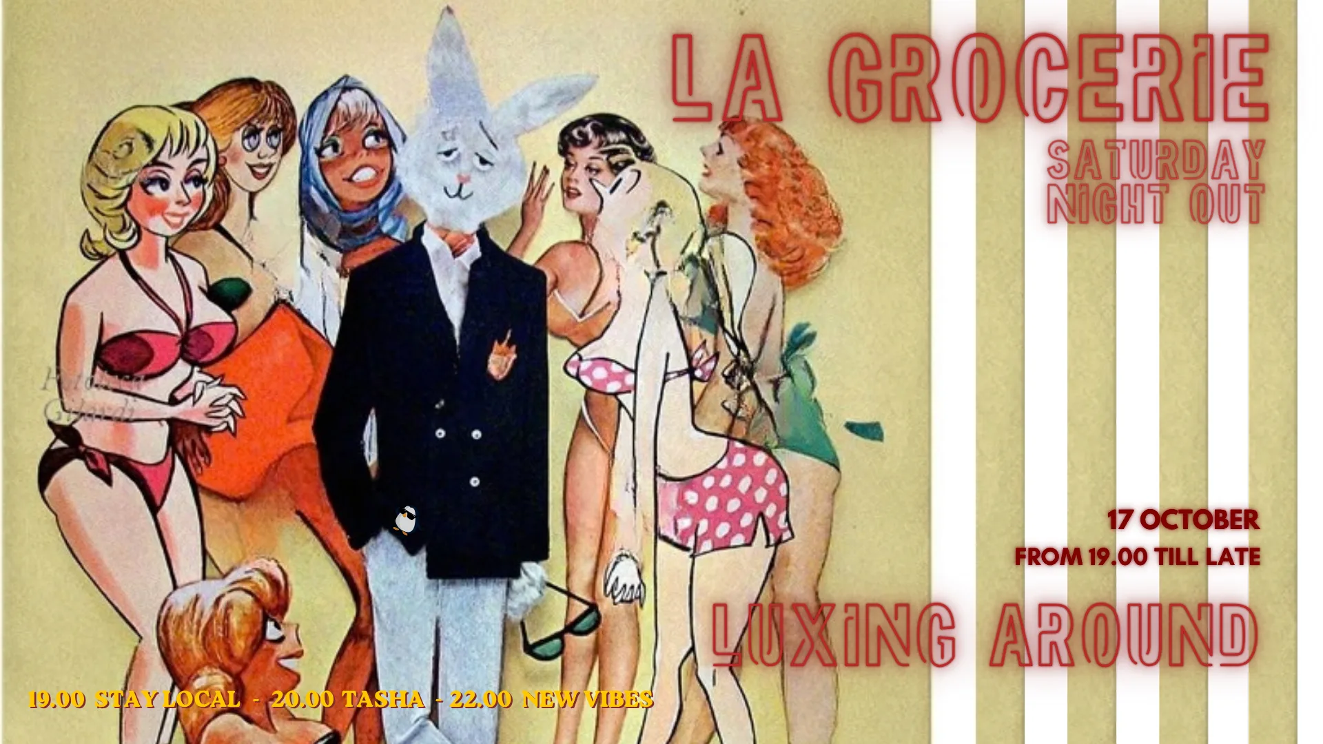 Luxing Around X La Grocerie - Saturday Night Out Cover