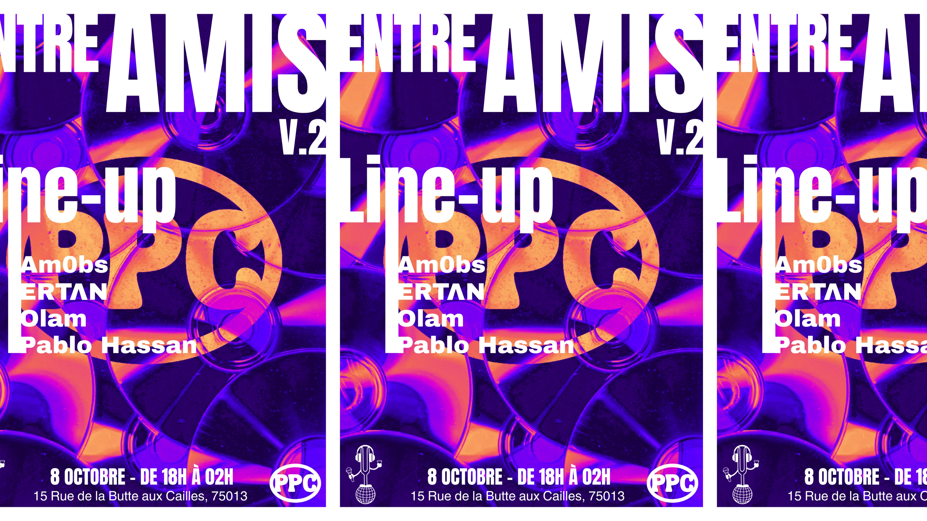 Entre Amis V.2 Cover