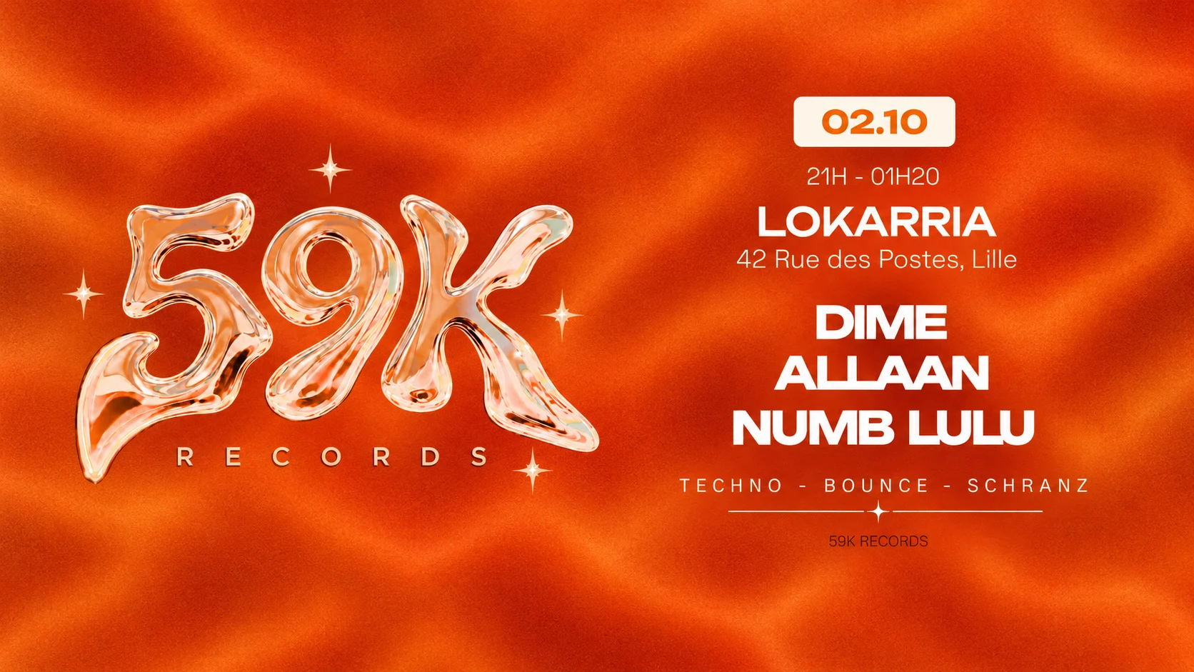 59k Records X Lokarria #2 Cover