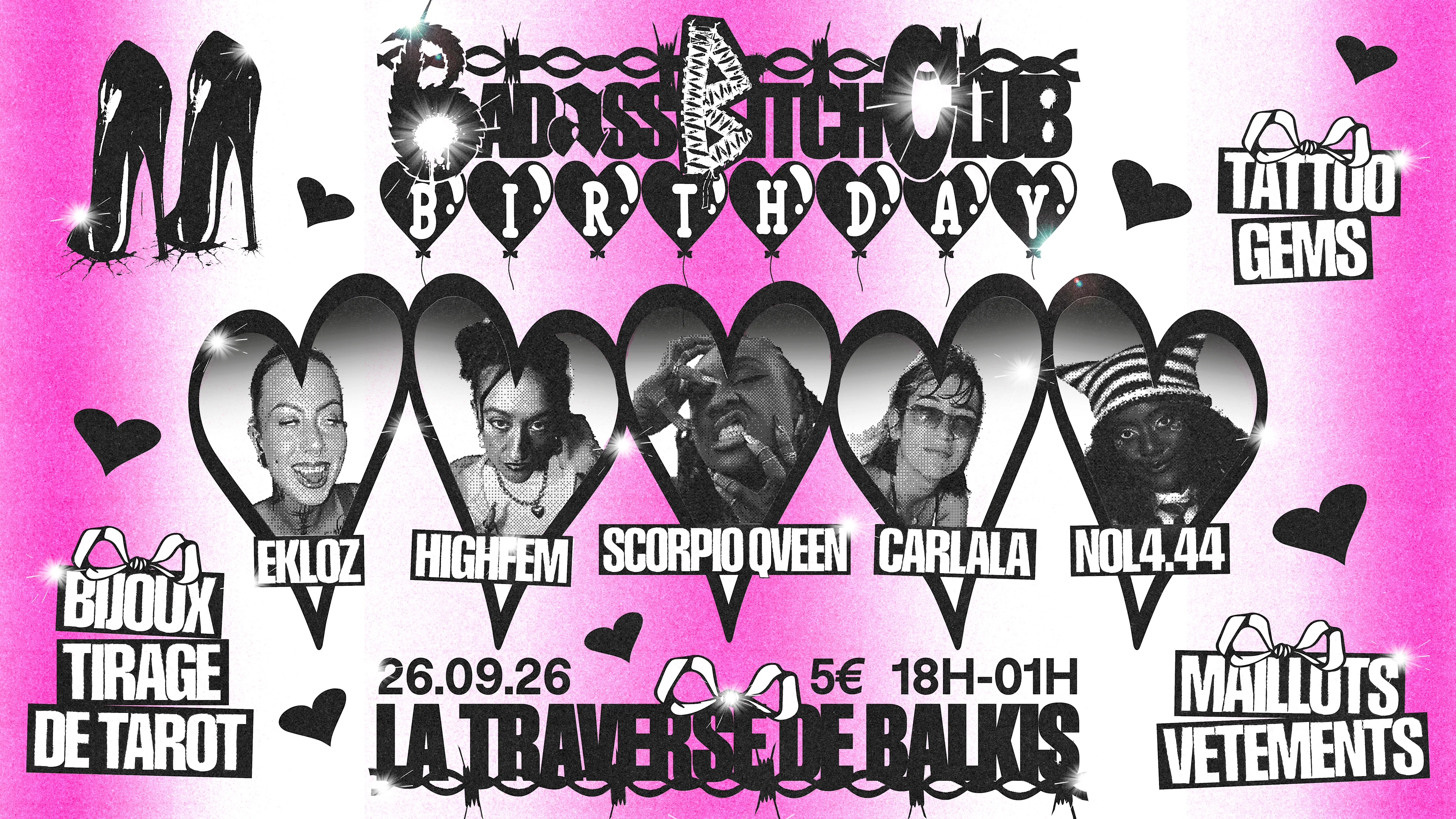 Badass Bitch Club - Birthday Cover