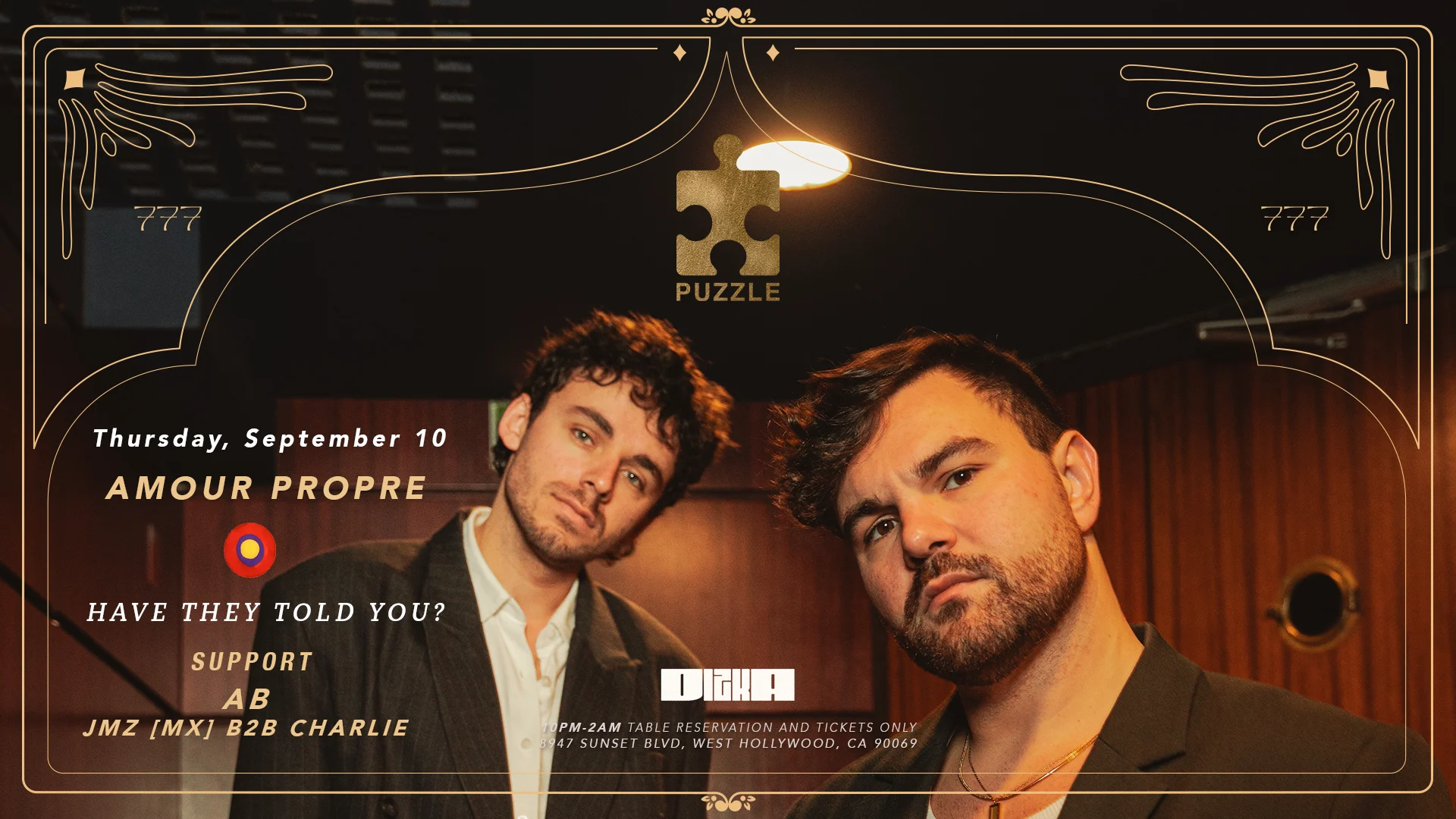 Puzzle X Dizka Presents: Amour Propre Cover