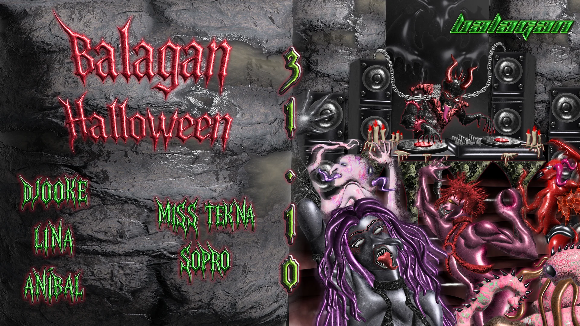 Balagan Halloween Cover