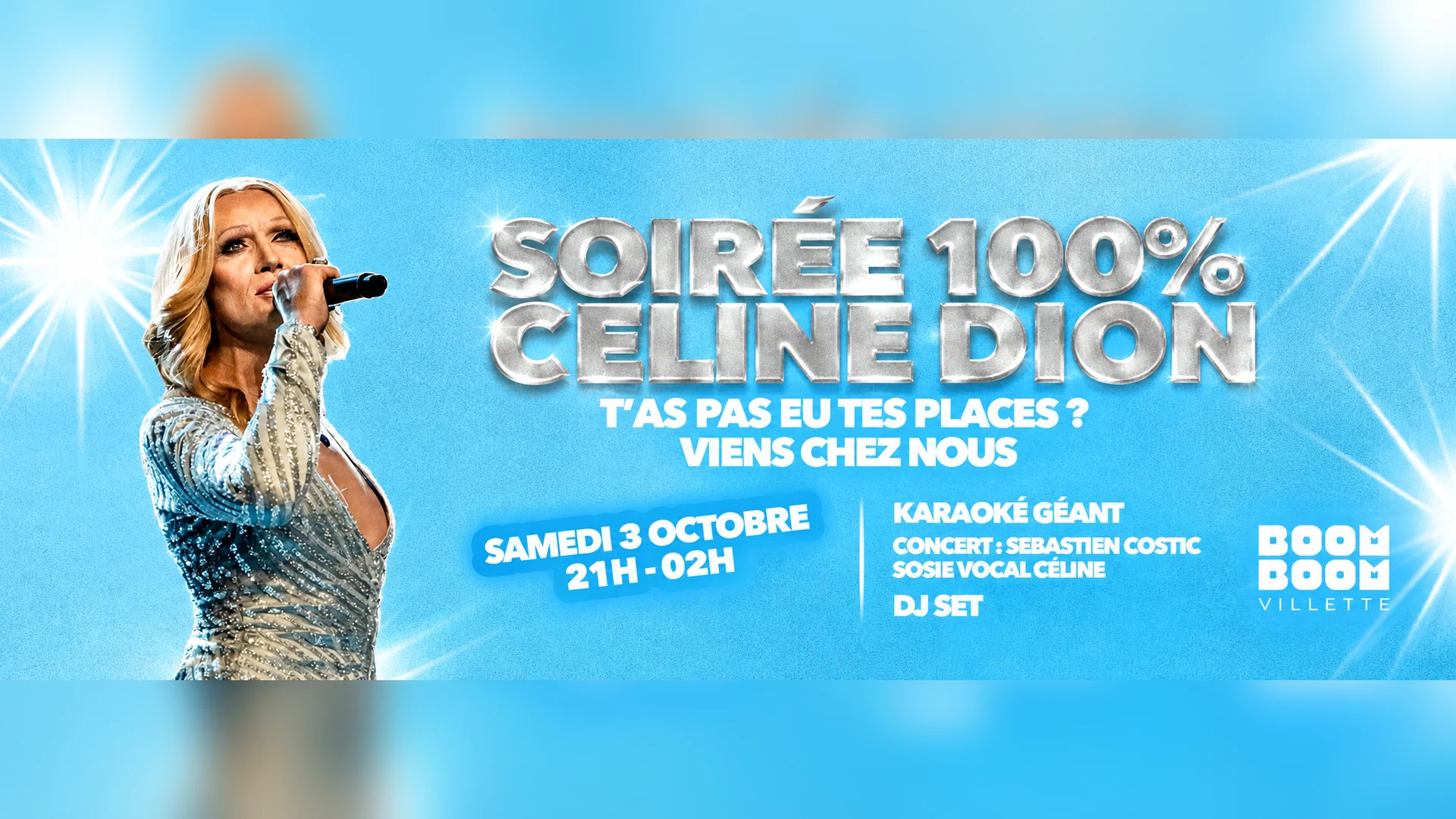 Soirée 100% Céline Dion Cover