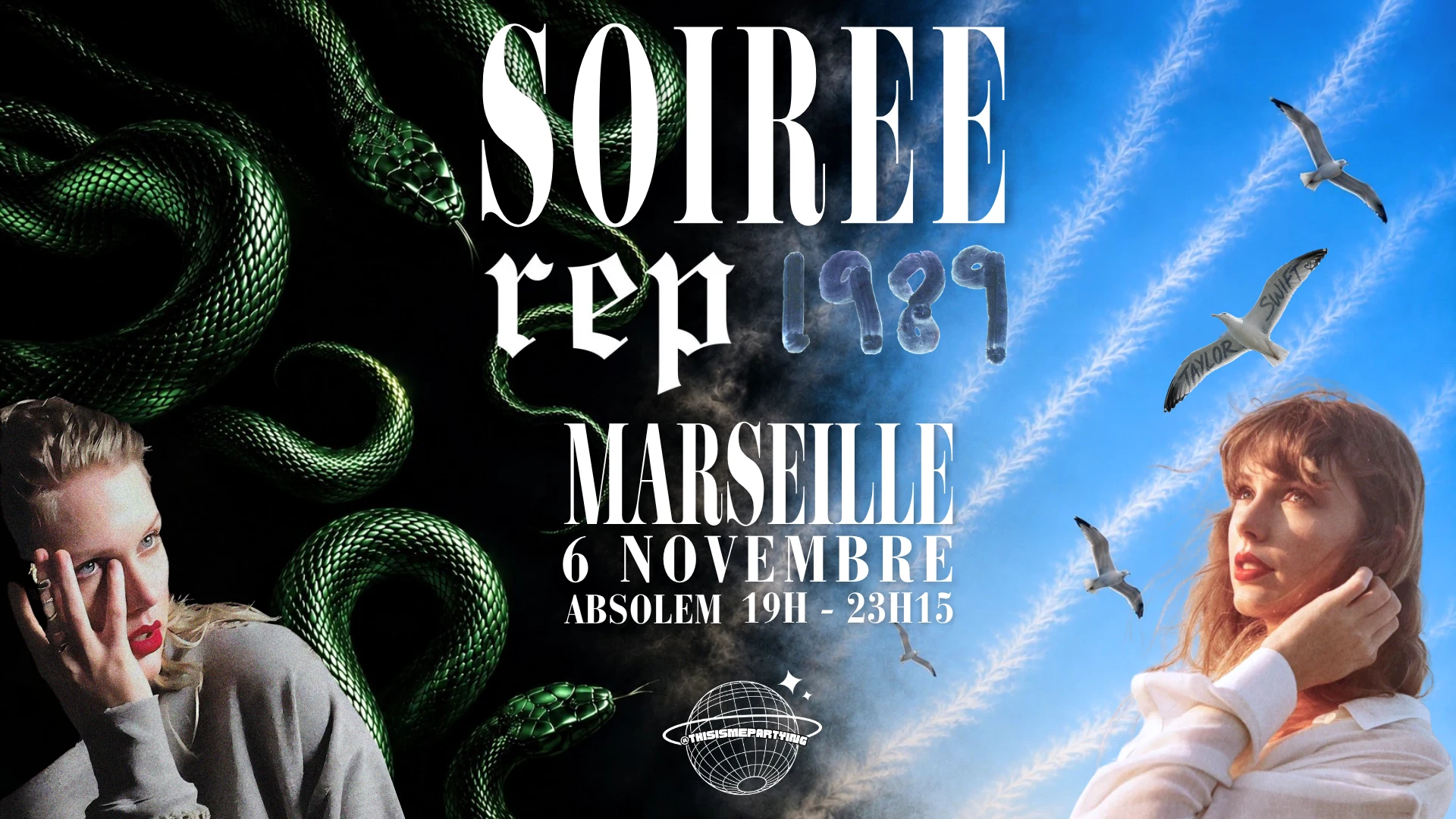 Soirée Reputation X 1989 Marseille Cover
