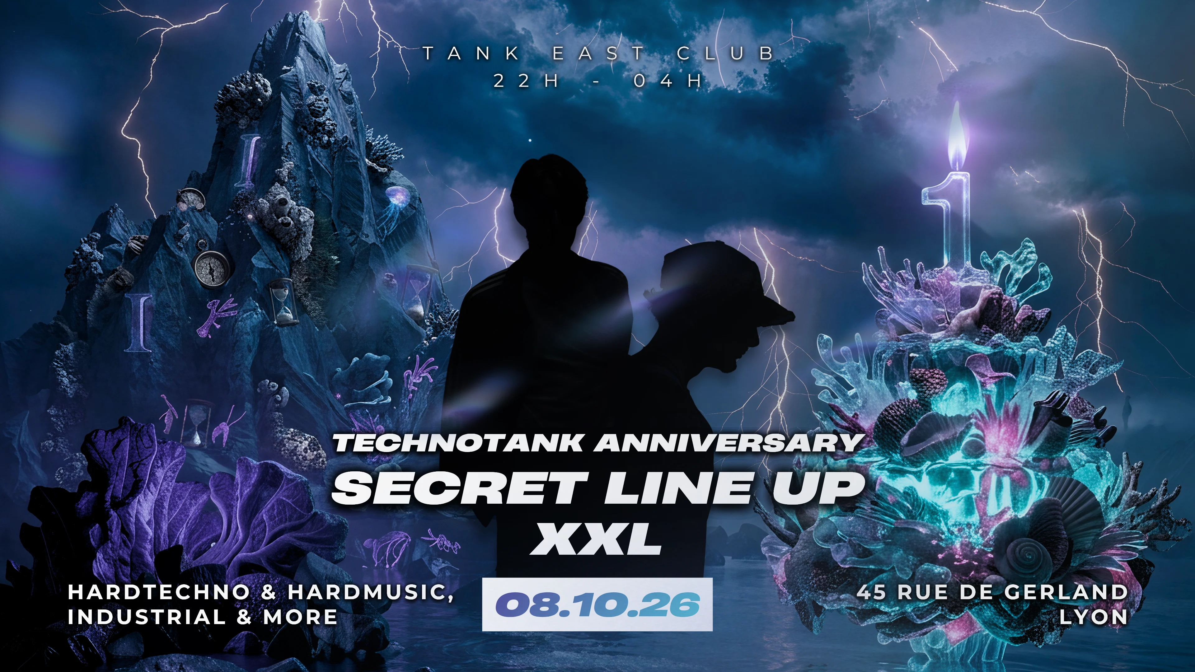 Techno Tank : Les 1 An <3 Cover