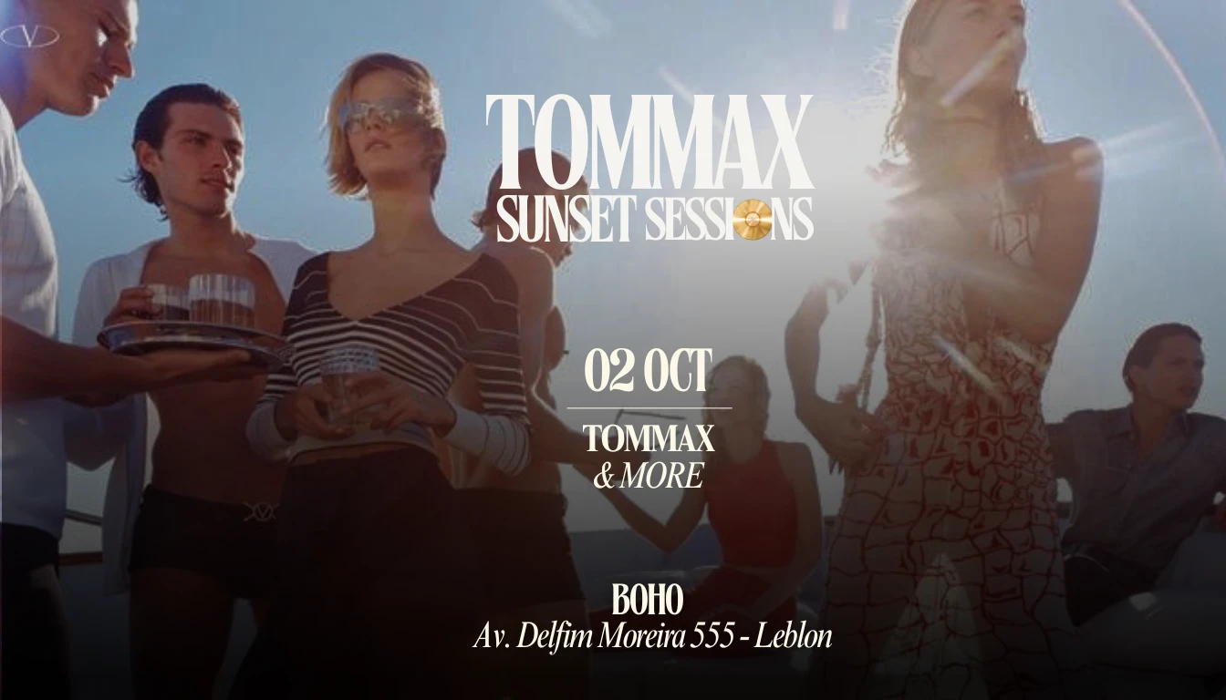 Tommax Sunset Sessions - 2 Outubro Cover