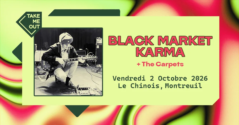 Black Market Karma + The Carpets Cover