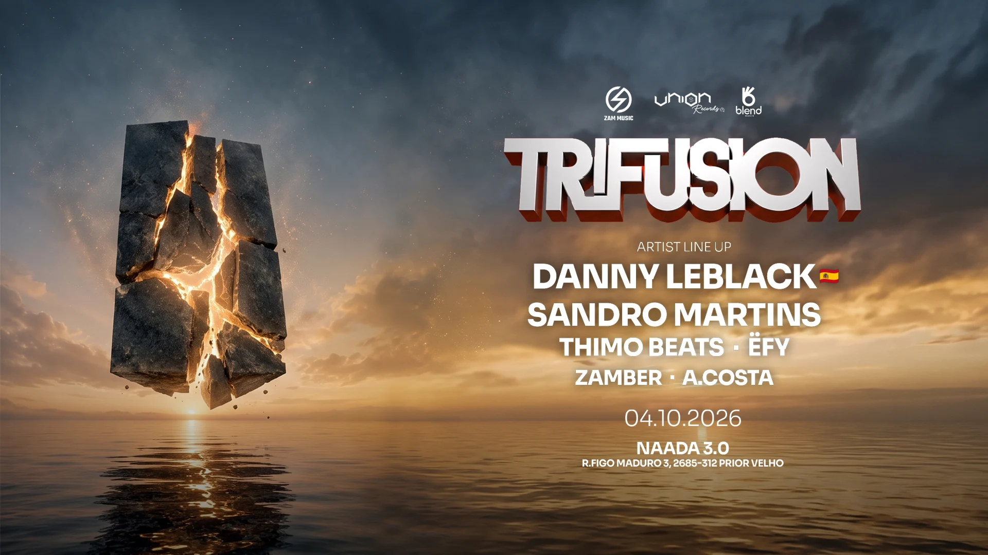 Trifusion W/Danny Leblack & Sandro Martins Cover